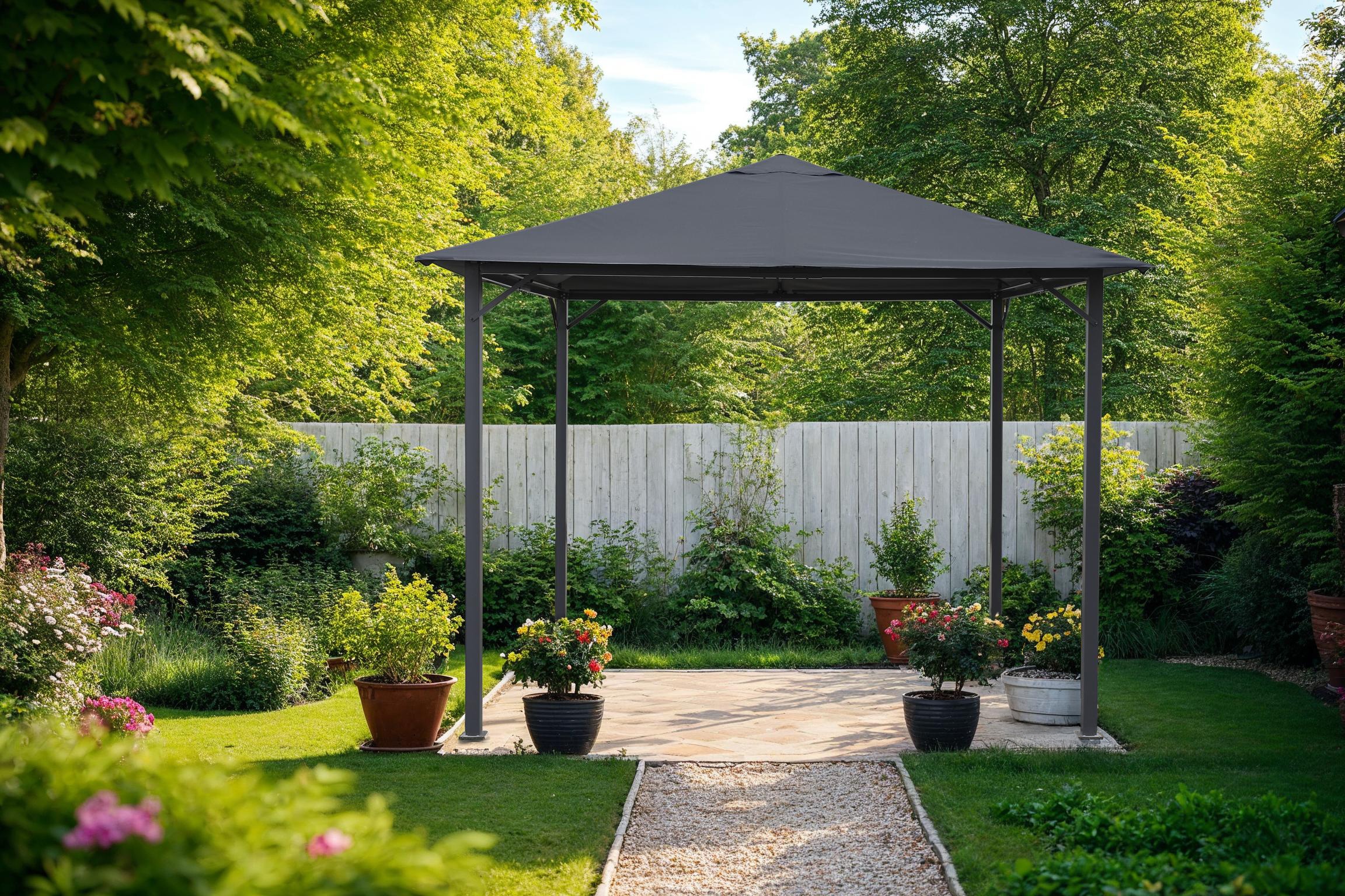 KONIFERA Pavillon »Kreta«, in BxT: 300x300 cm oder 400x300 cm