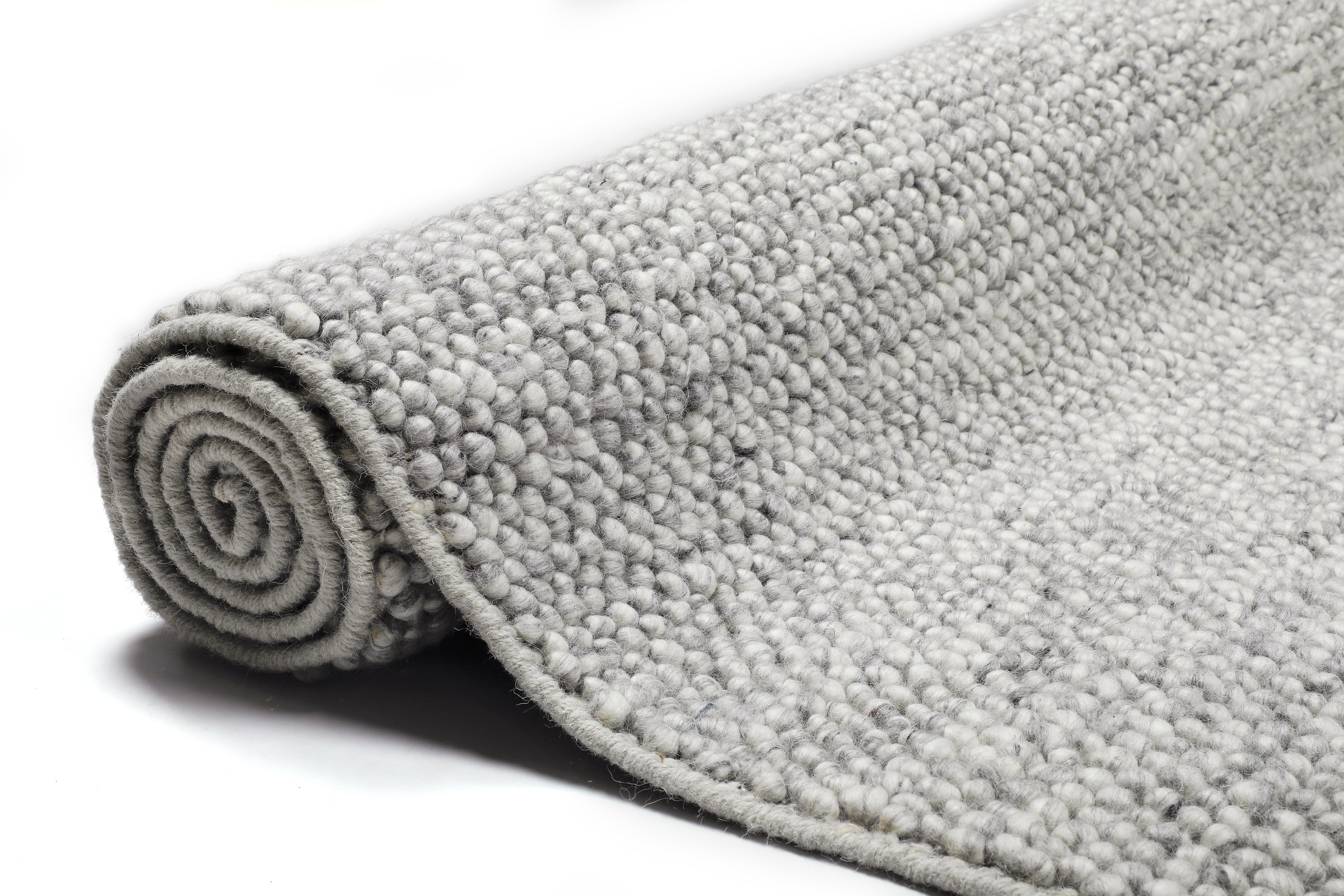 my home Wollteppich »Wolly, Wolle« rechteckig 14 mm Höhe handgewebt, Handweb Teppiche, Wohnzimmer, Schlafzimmer, Esszimmer