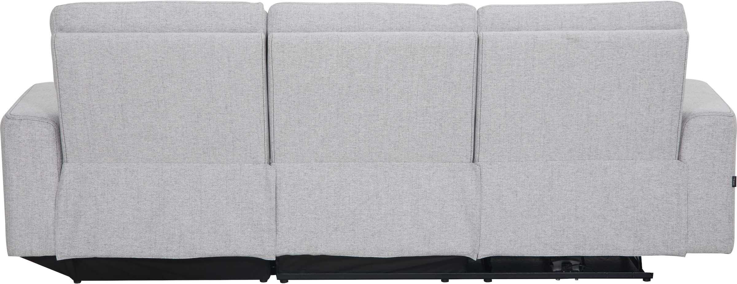 Home affaire Ecksofa »VENOIR, L-Form, 250 cm, manuelle u. elektrische Funktion (m. USB A/C)«, Stauraum unter der Recamiere, 2. Staufach, Federkern