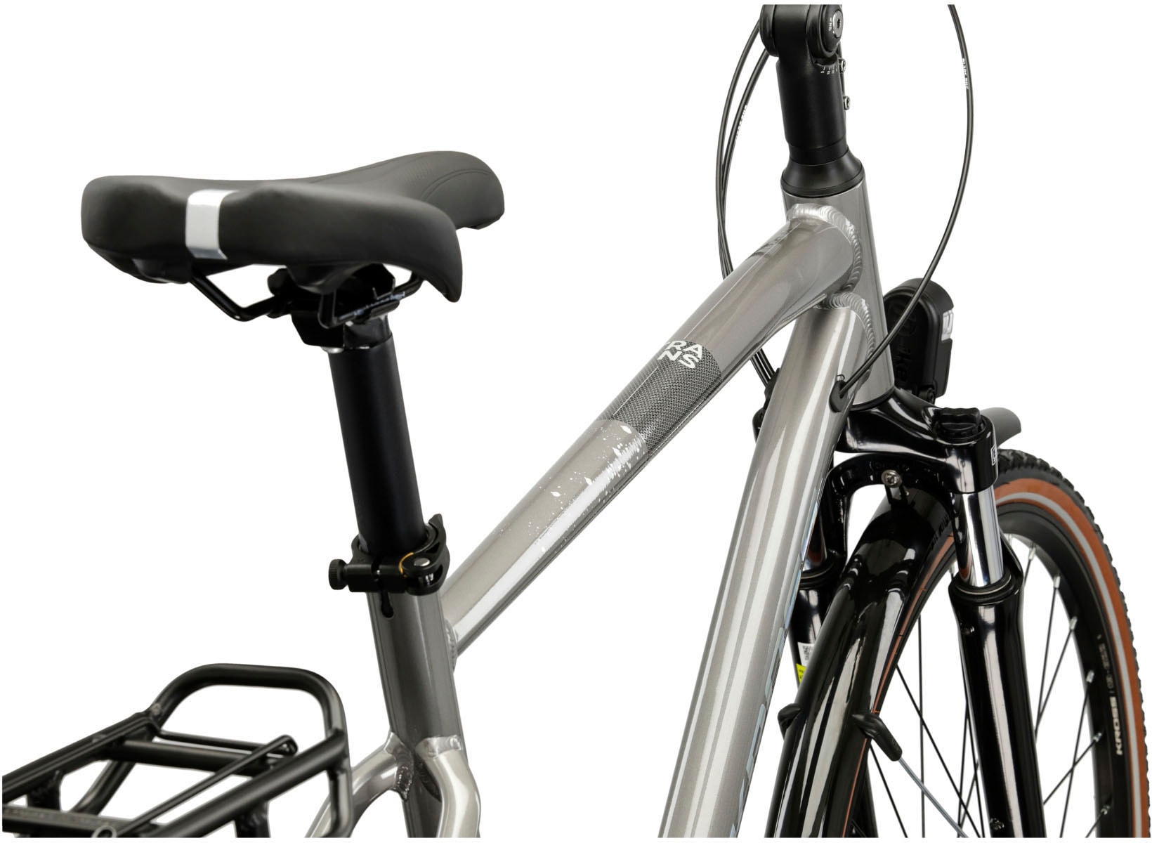 Kross Trekkingrad »KROSS Trekkingrad 28" Trans 3.0 ULT.RA silver 24 Gänge« 24 Gang Shimano ACERA M3020 Schaltwerk Kettenschaltung