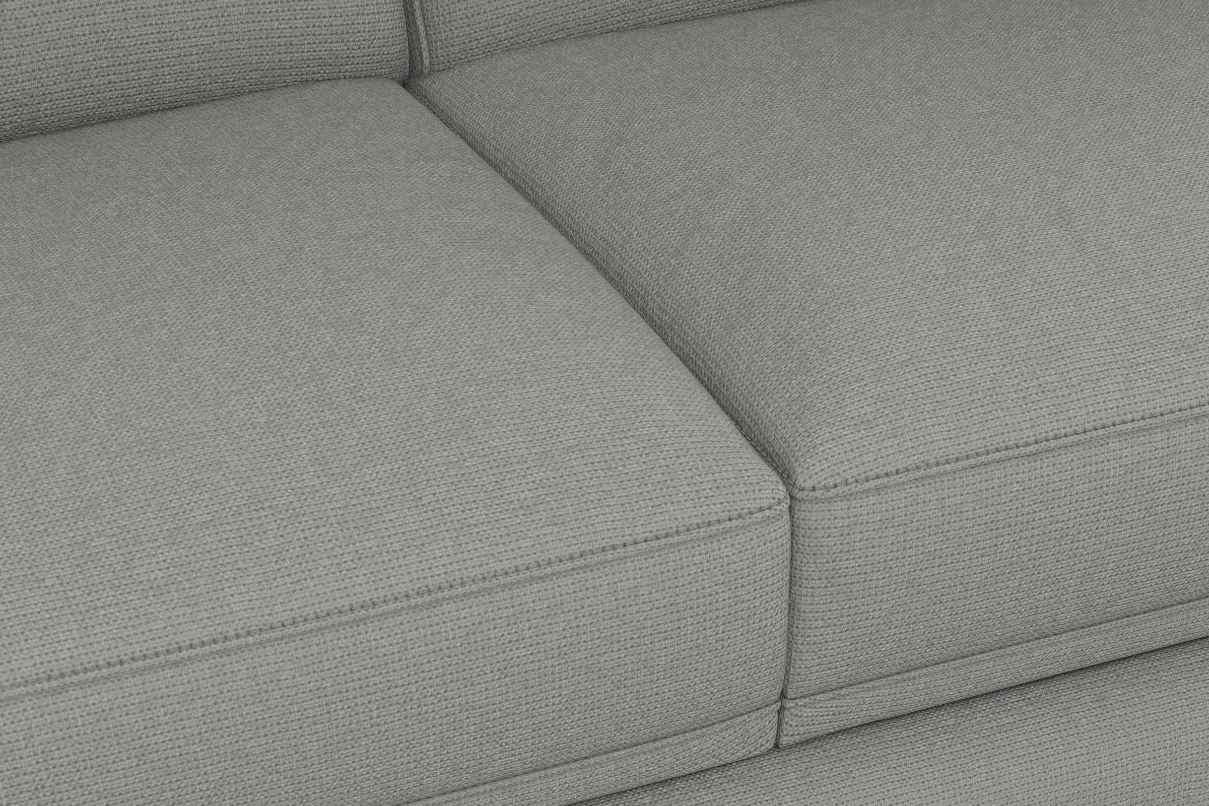sit&more Ecksofa »Dundee L-Form«, mit Federkern und Massivholzfüßen, wahlweise mit Kopfteilverstellung