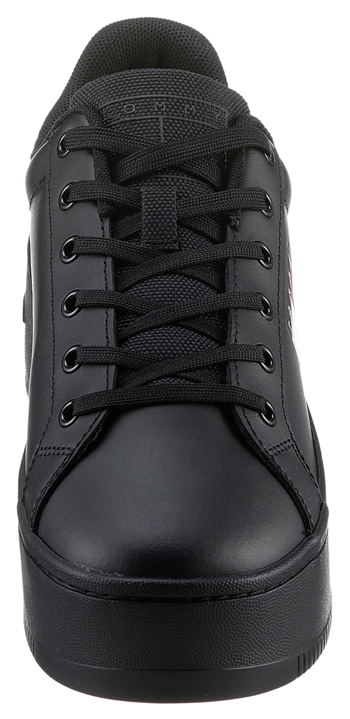 Tommy Jeans Plateausneaker »TJW FLATFORM ESS«, Freizeitschuh, Halbschuh, Schnürschuh mit gepolstertem Schaftrand