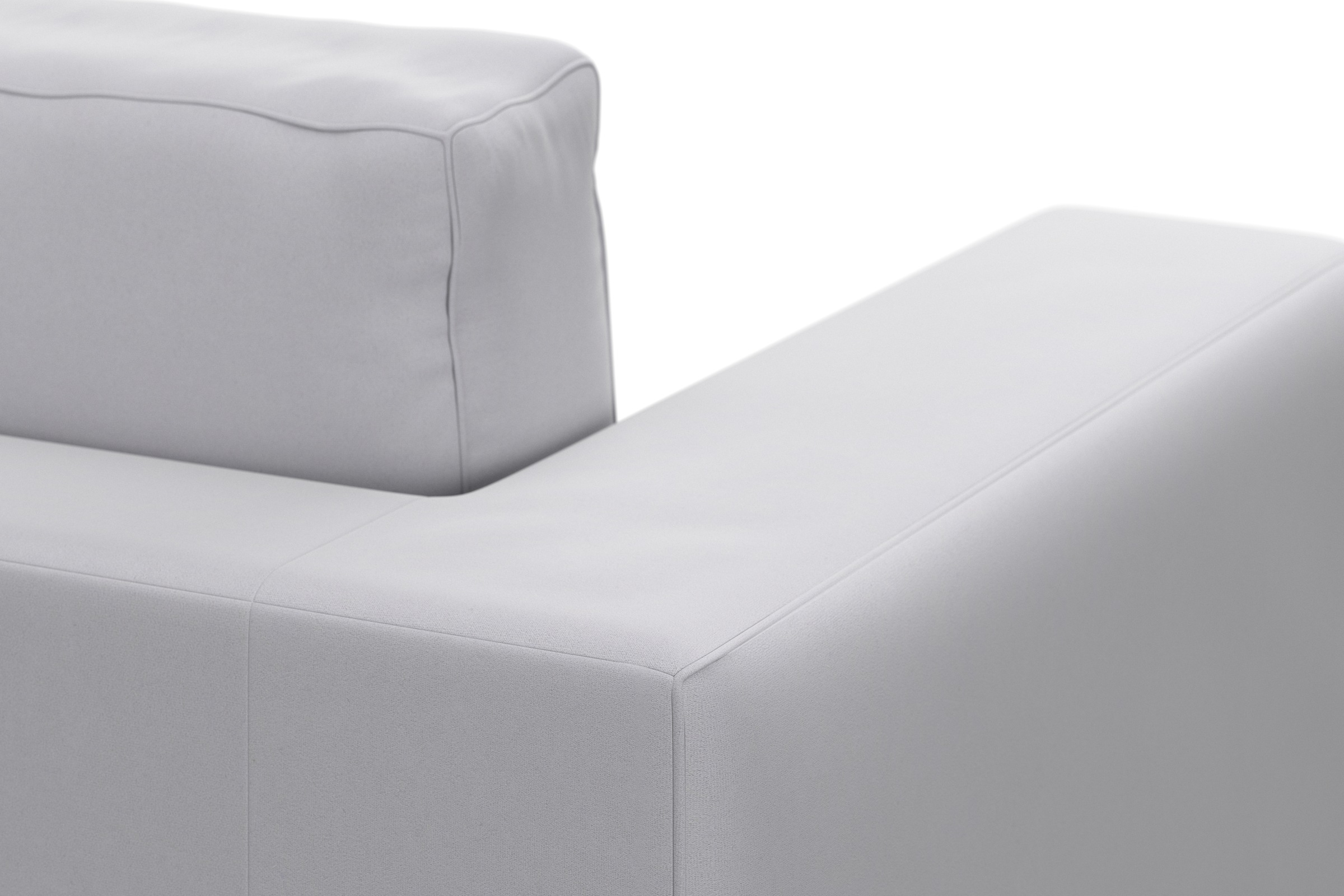 DOMO collection Ecksofa »Modica kompakt und elegant, Breite 244, L-Form«, moderne Optik mit extrabreiter Recamiere, auch in Cord