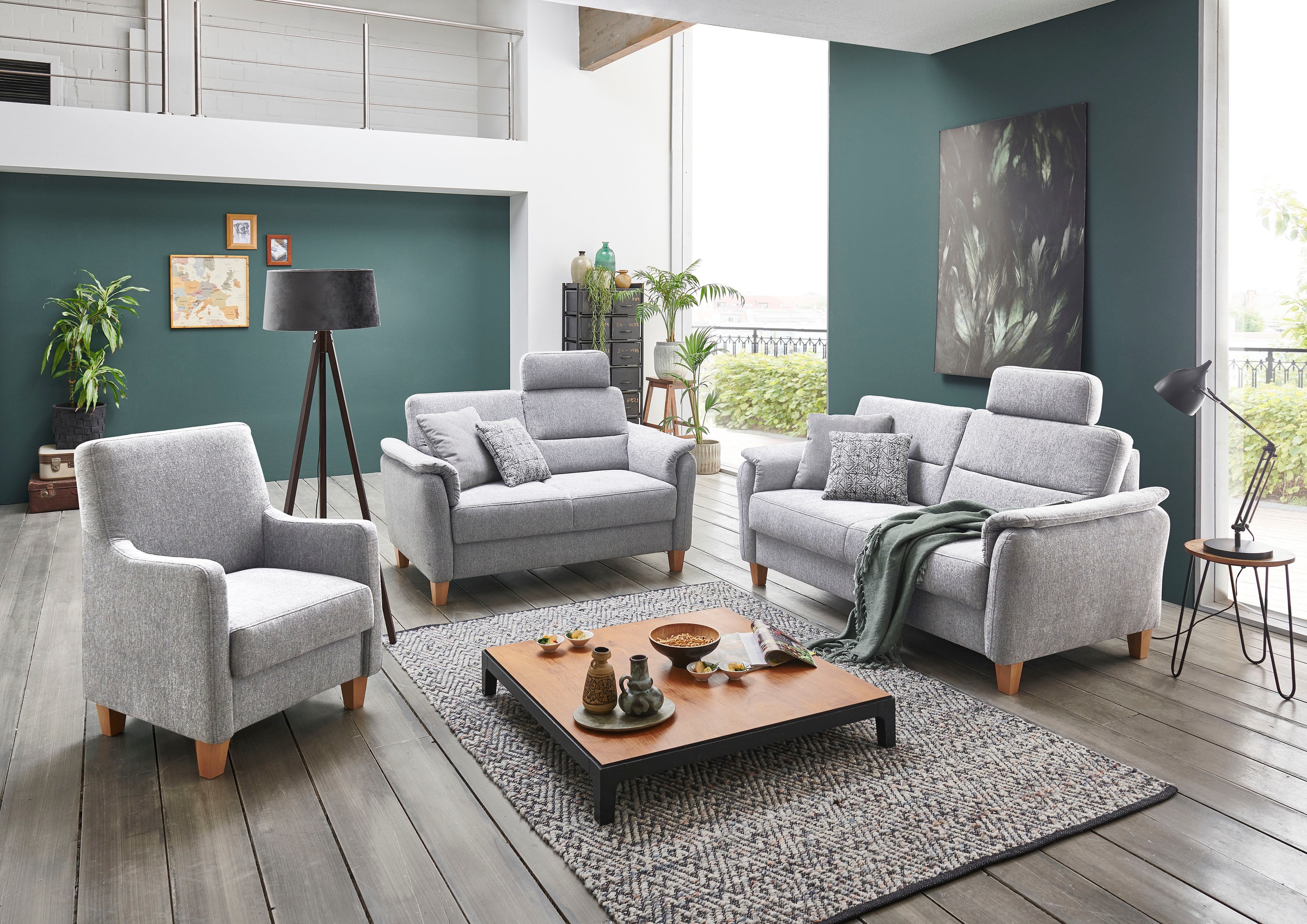 Home affaire Sessel »Palmera, B: 70 cm« mit Federkern günstig online kaufen