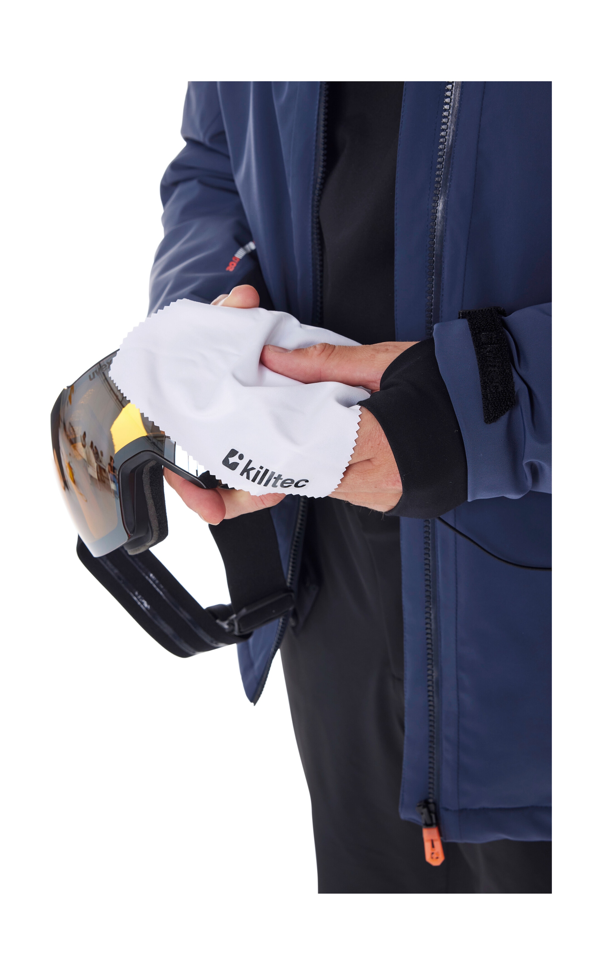 Killtec Skijacke »KSW 51 MN SKI JCKT« Herren Funktionsjacke: wasserdicht, atmungsaktiv, 4-Wege-Stretch