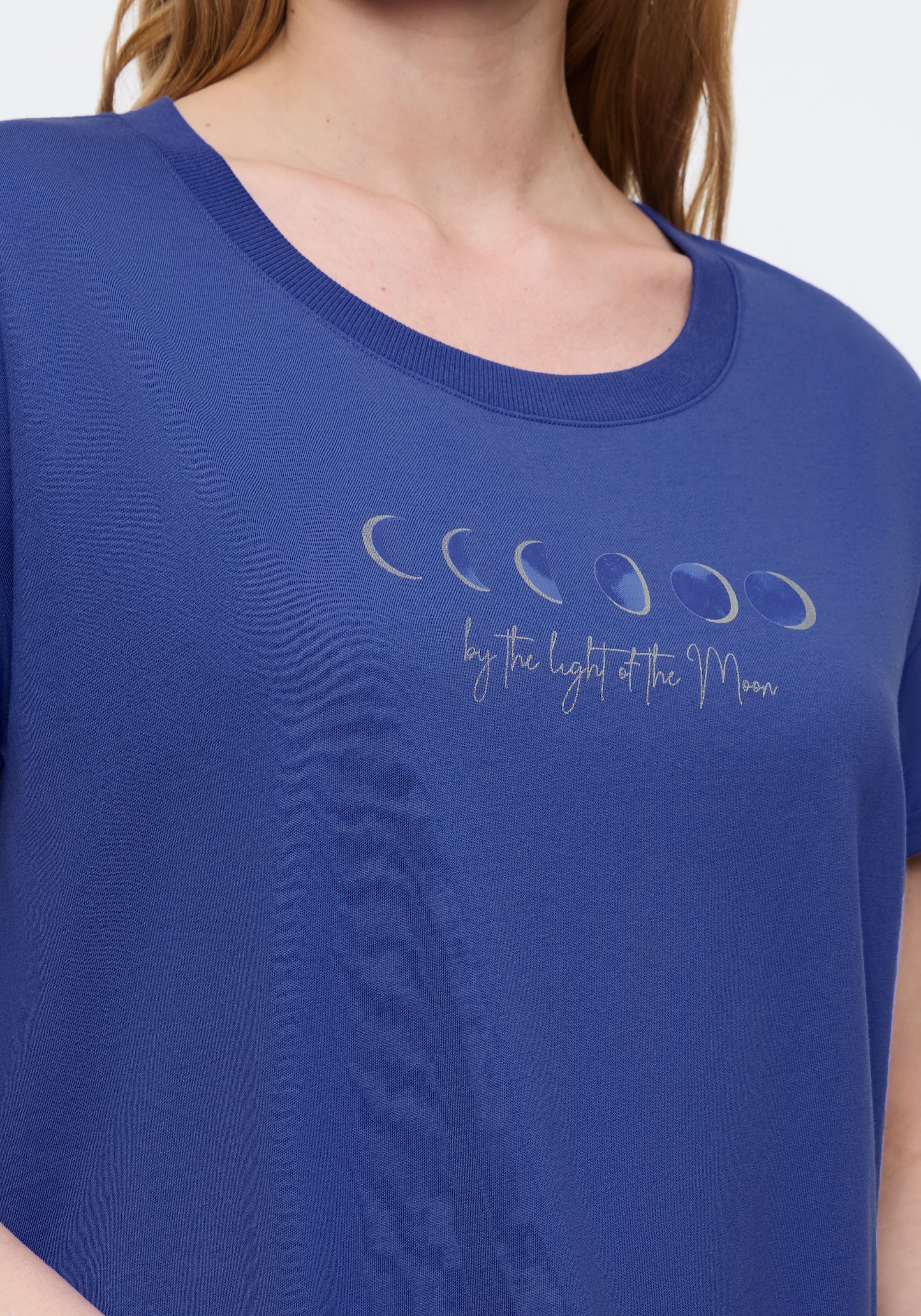 Triumph Nachthemd »Nightdresses NDK X«, weich, atmungsaktiv, gerippter Rundhalsausschnitt, Kurzarm