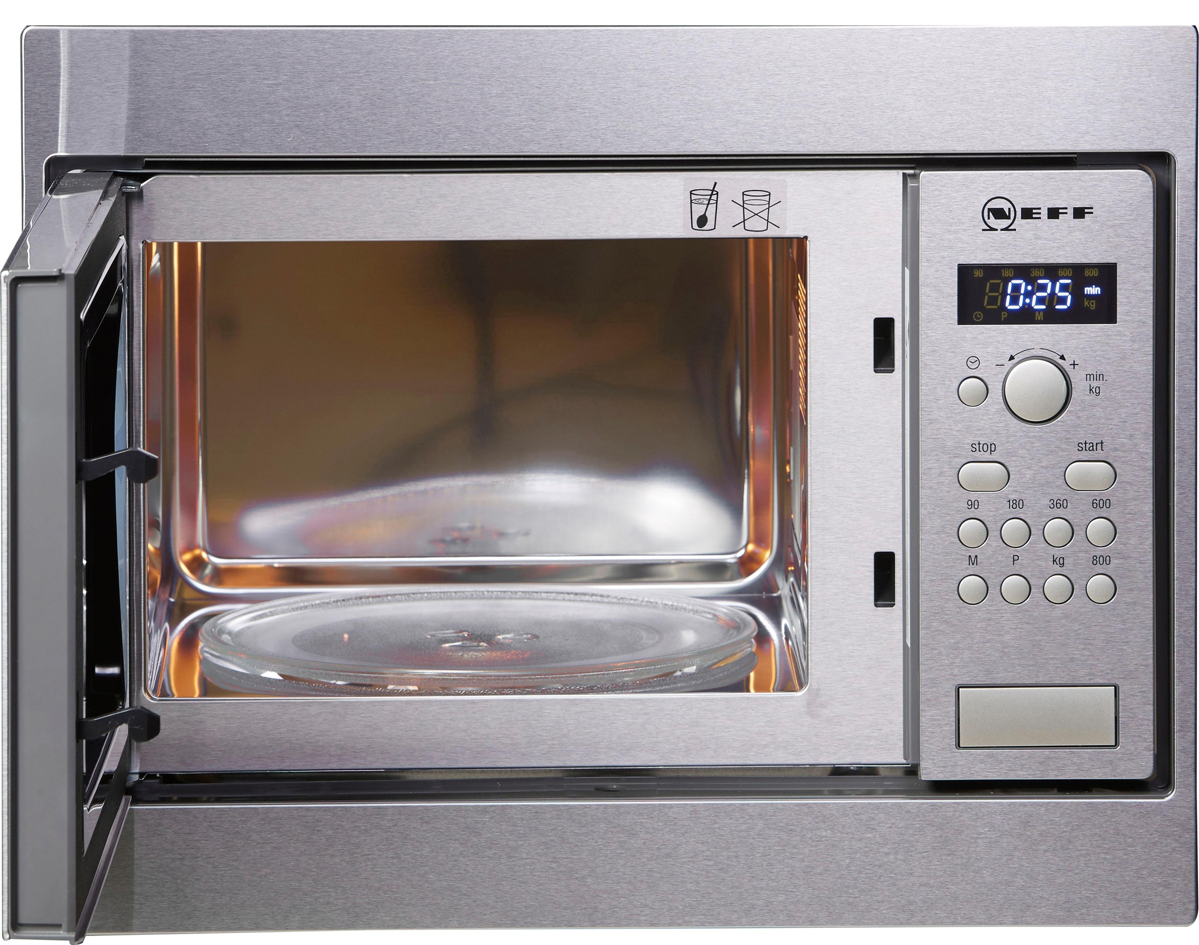 NEFF EinbauMikrowelle »N 30 H53W50N3«, Mikrowelle, 800 W auf Rechnung