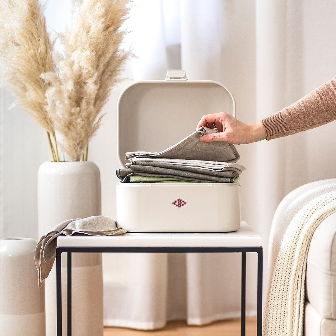 WESCO Brotkasten »Mini Grandy« 1 Stk. tlg. Metallscharniere, Gummistopper, günstig online kaufen