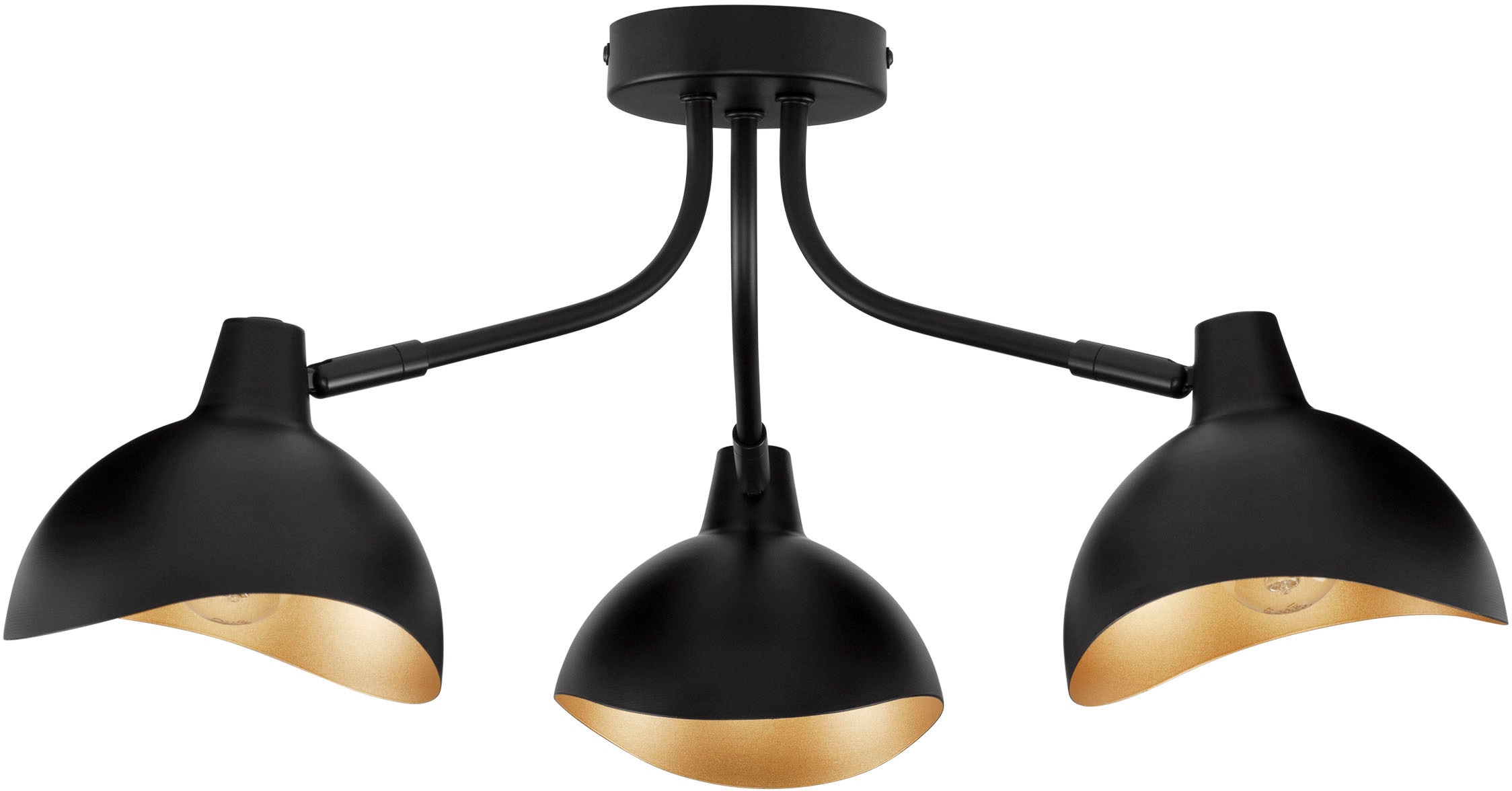 Nova Luce Deckenleuchte »GETI« E14 1 Stk. Ohne Beleuchtung günstig online kaufen