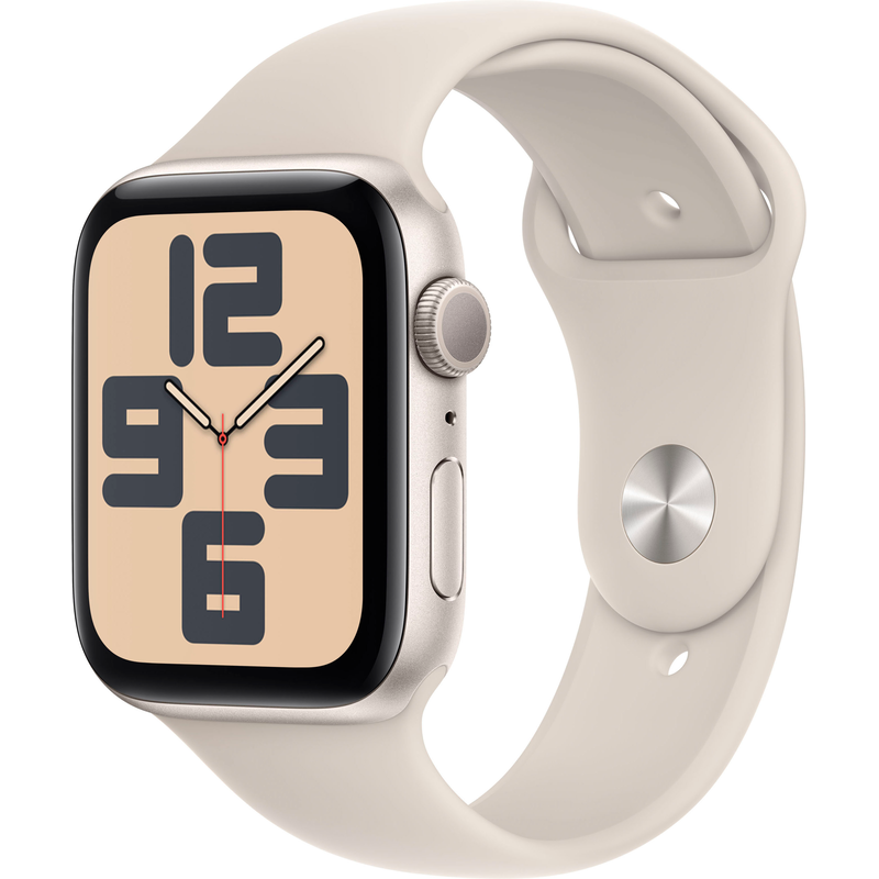 APPLE Smartwatch »Watch SE Aluminium« (4, 4 cm / 1, 73) Watch OS 10;Siri;Herzfrequenz Polarstern