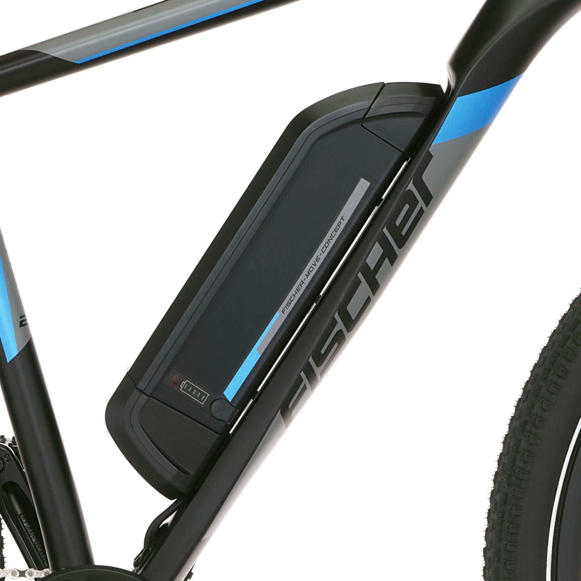 FISCHER Fahrrad E-Bike »MONTIS EM 1724 422«, 10 Gang, Pedelec, Elektrofahrrad für Damen u. Herren, MTB