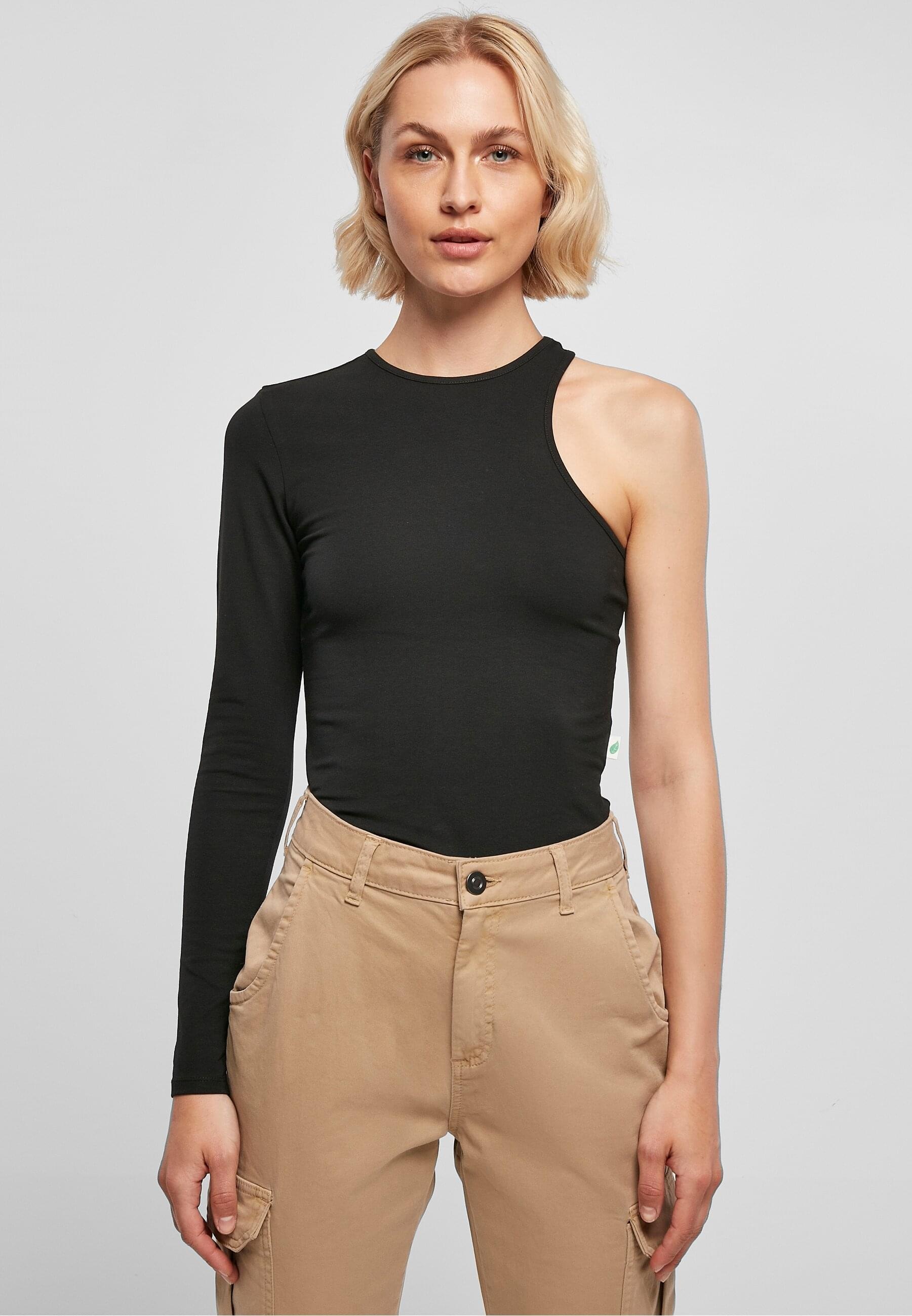 URBAN CLASSICS Body »Urban Classics Damen Ladies Organic Stretch Asymmetric Body«