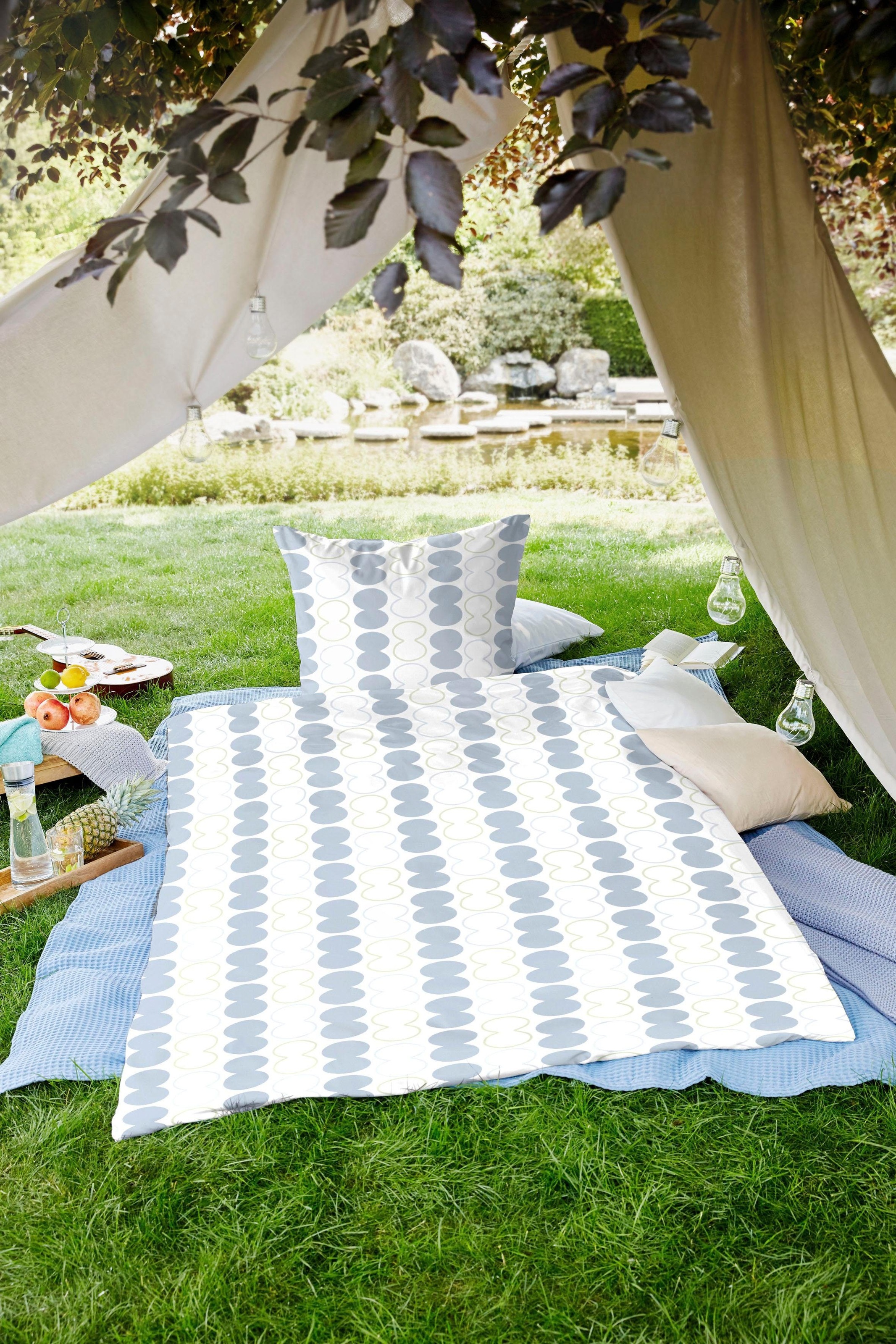 Primera Bettwäsche »the chain« 2 Stk. tlg. mit Kettenmuster günstig online kaufen