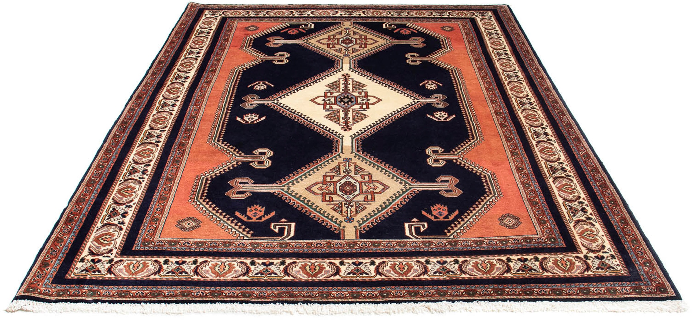 morgenland Orientteppich »Perser - Bidjar - 238 x 175 cm - dunkelblau«, rec günstig online kaufen