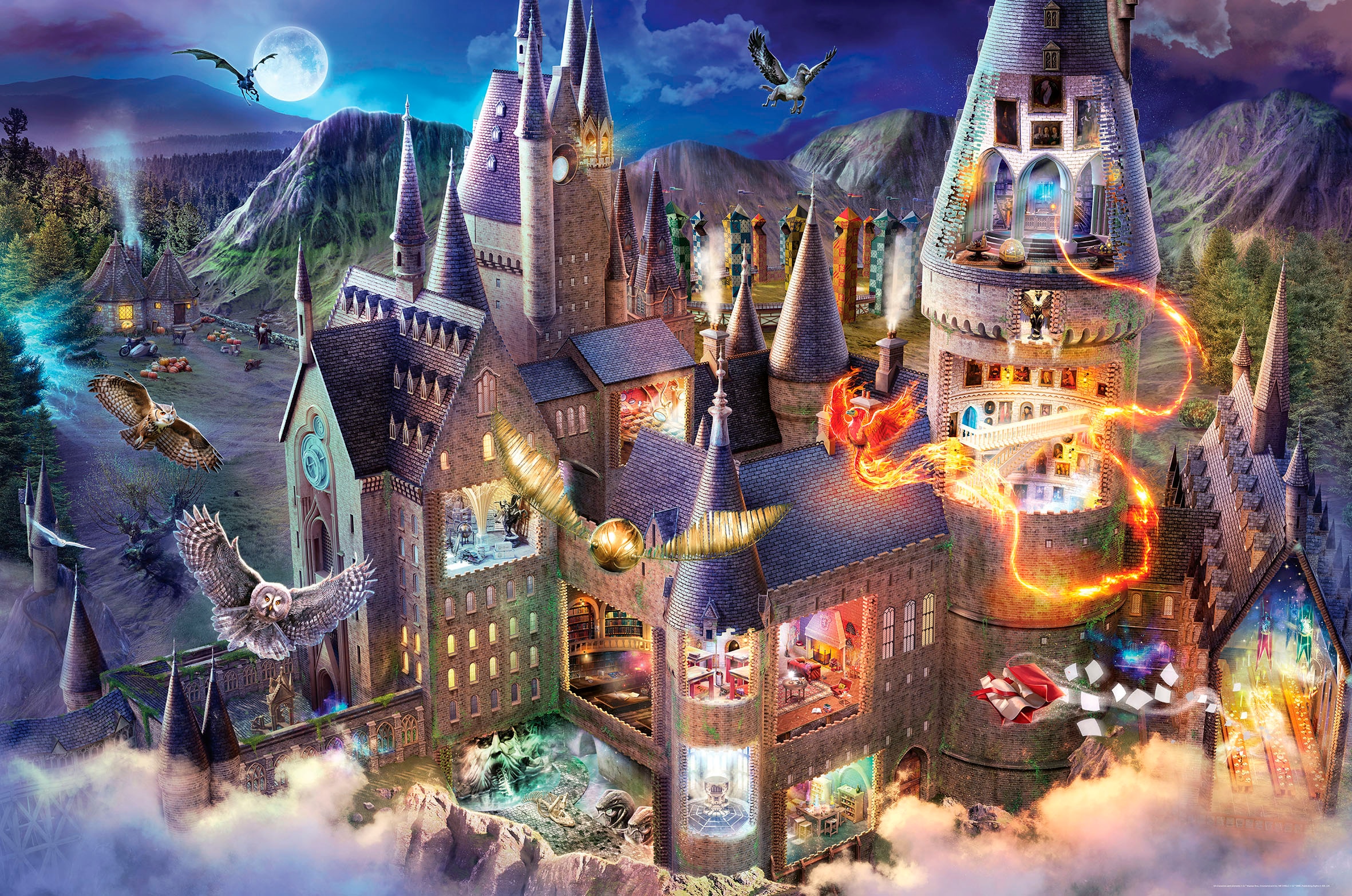 Ravensburger Puzzle »Hogwarts Interior« Made in Germany