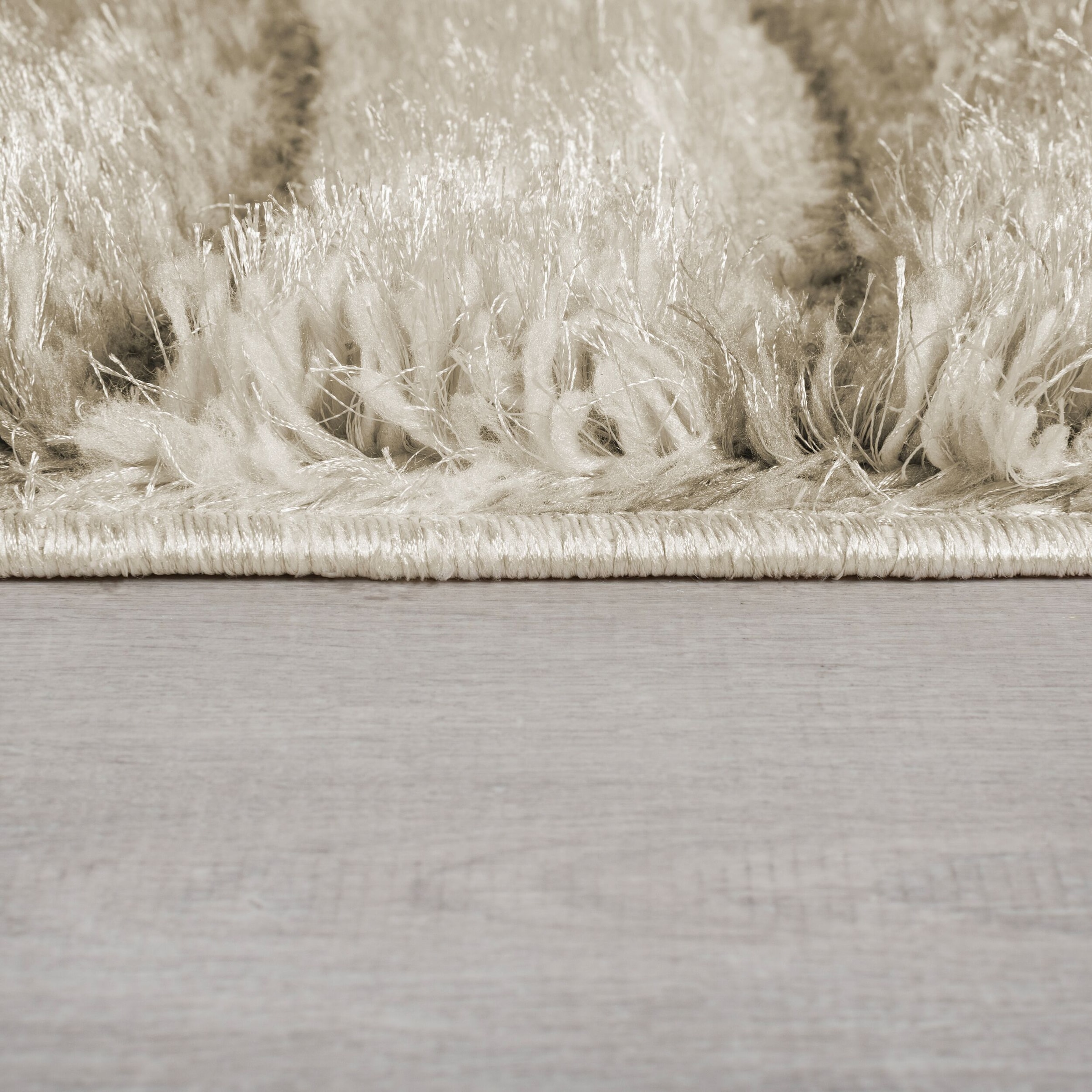 FLAIR RUGS Hochflor-Teppich »Velvet Shaggy«, rechteckig, 25 mm Höhe, Shaggy Teppich