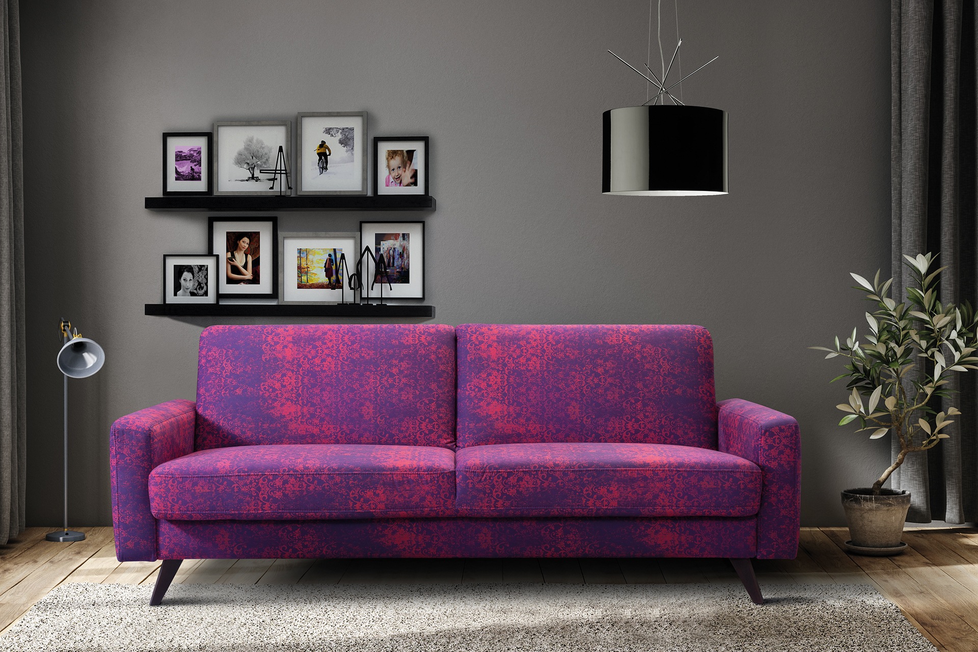 exxpo - sofa fashion 3-Sitzer »Side, toller Sitz- & Liegekomfort, Schlafsof günstig online kaufen