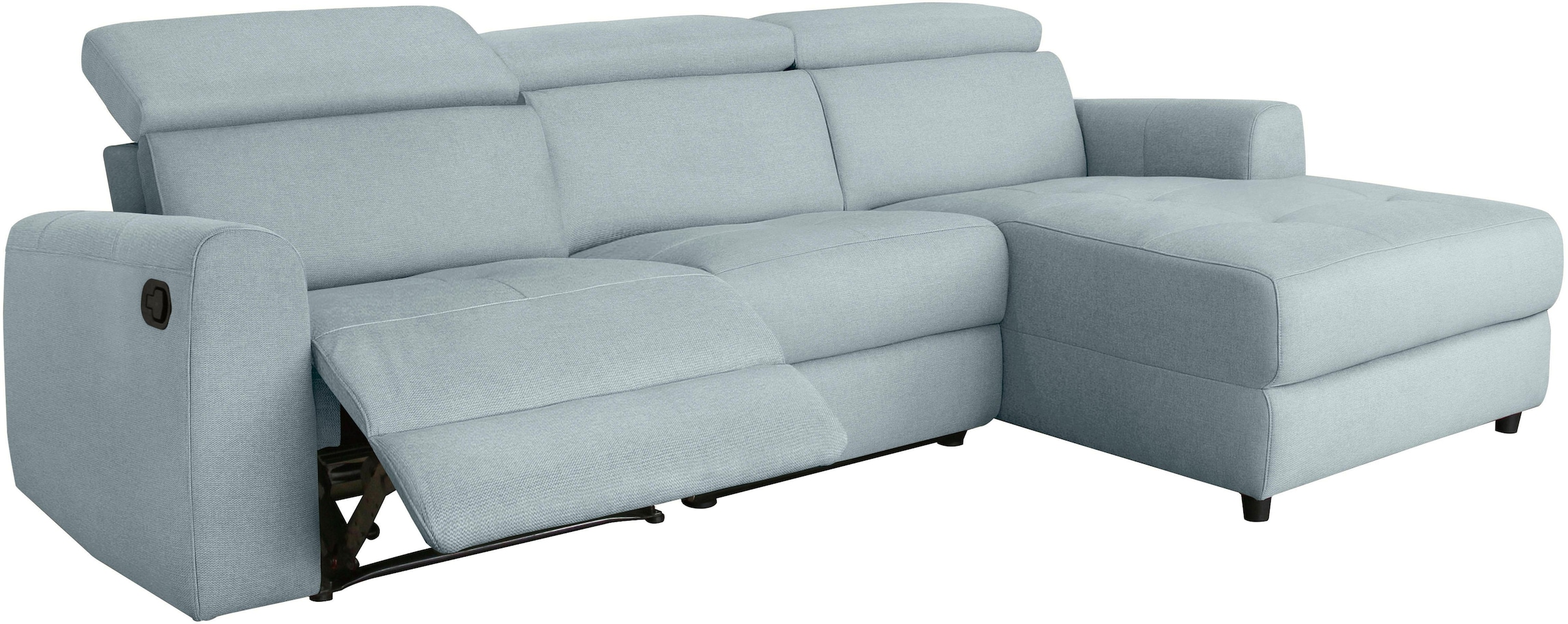 Home affaire Ecksofa »Sentrano, L-Form,«, 275 cm, man. o. elektr. Relaxfunktion und USB/Kopfverstellung