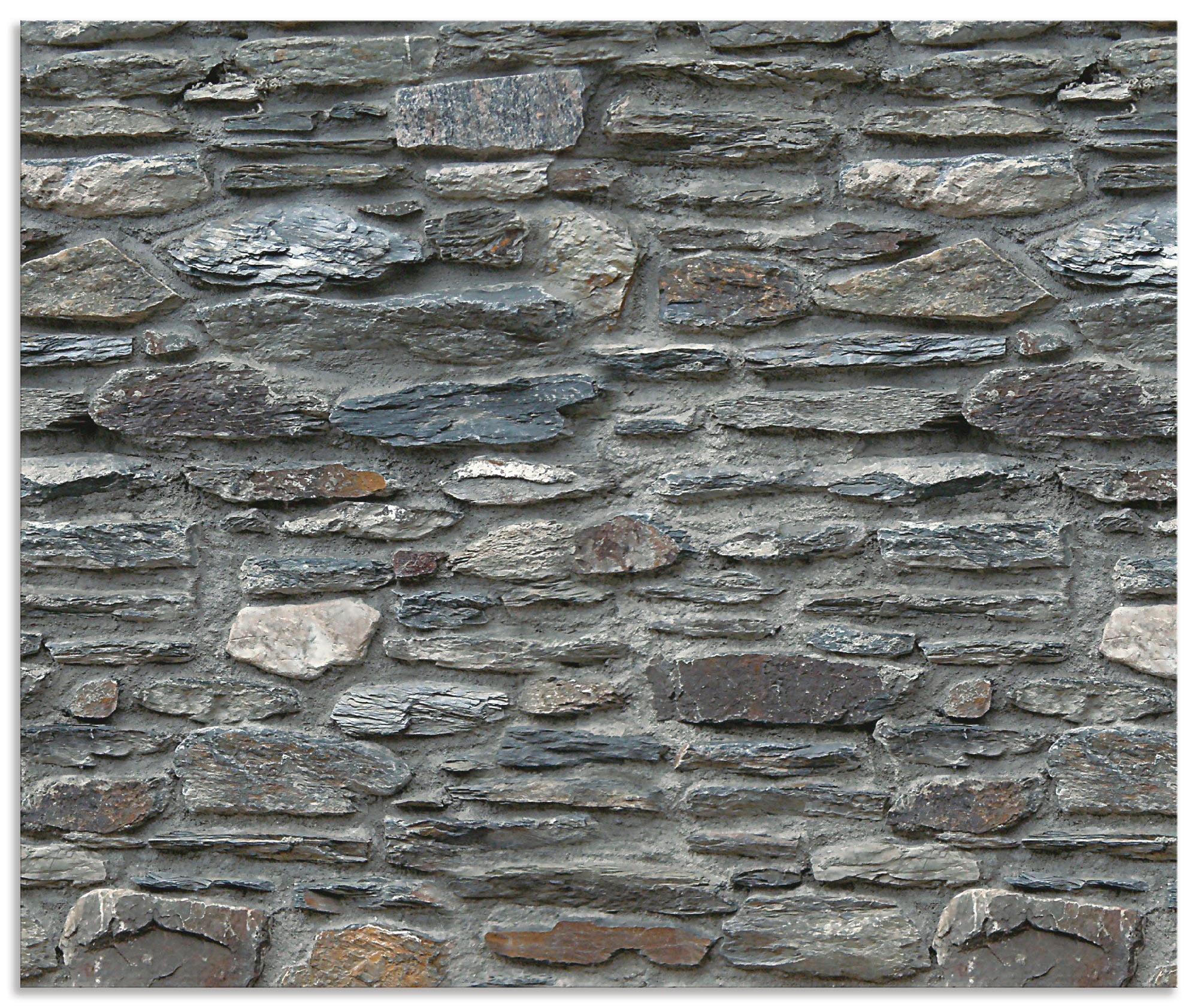 Artland Küchenrückwand »Schiefermauer«, (1 tlg.), Klebeband, Aluminium kaufen
