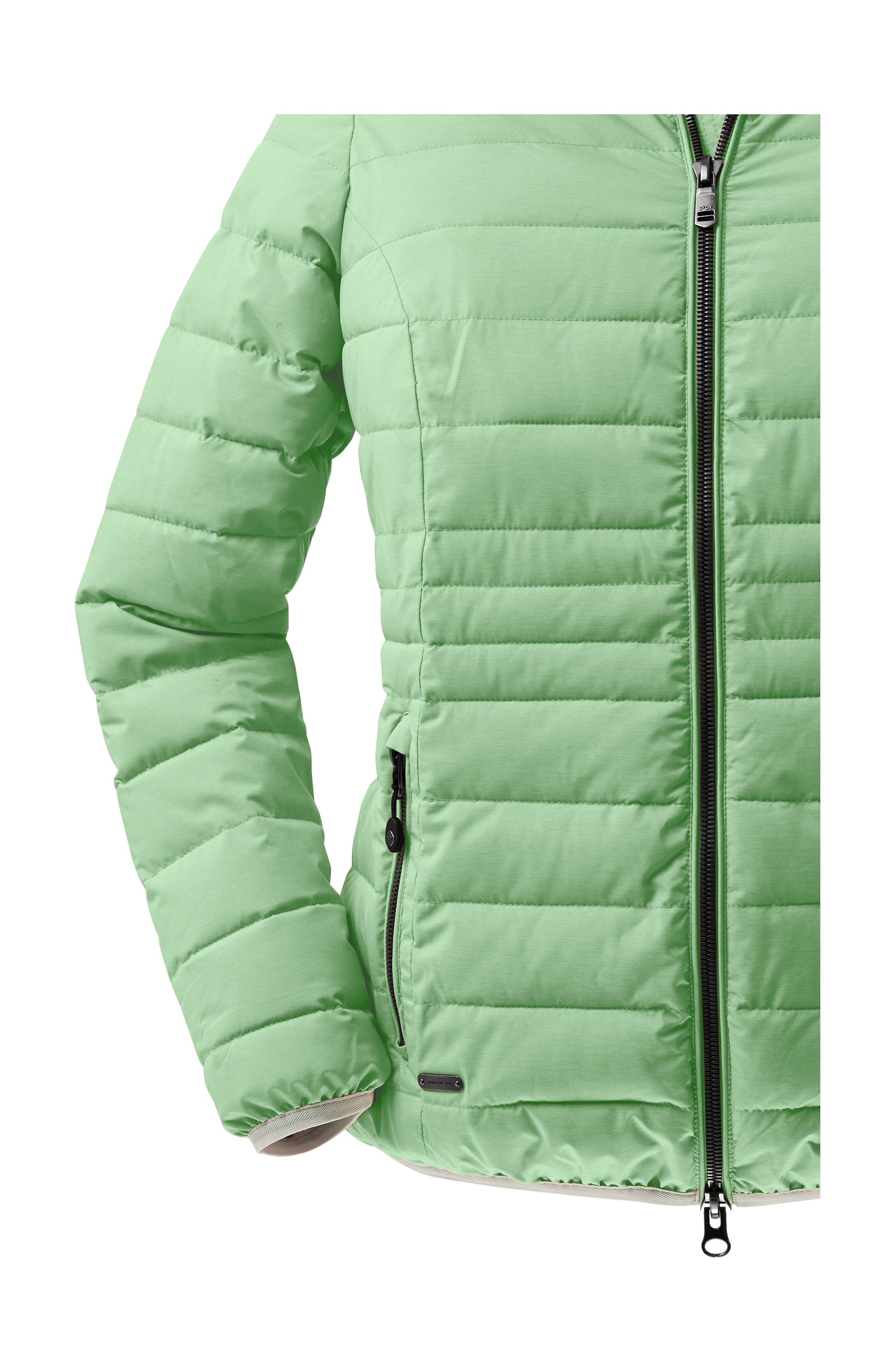 STOY Steppjacke »STS 17 WMN QLTD JCKT«, atmungsaktive Steppjacke mit abnehm. Kapuze in großen Größen