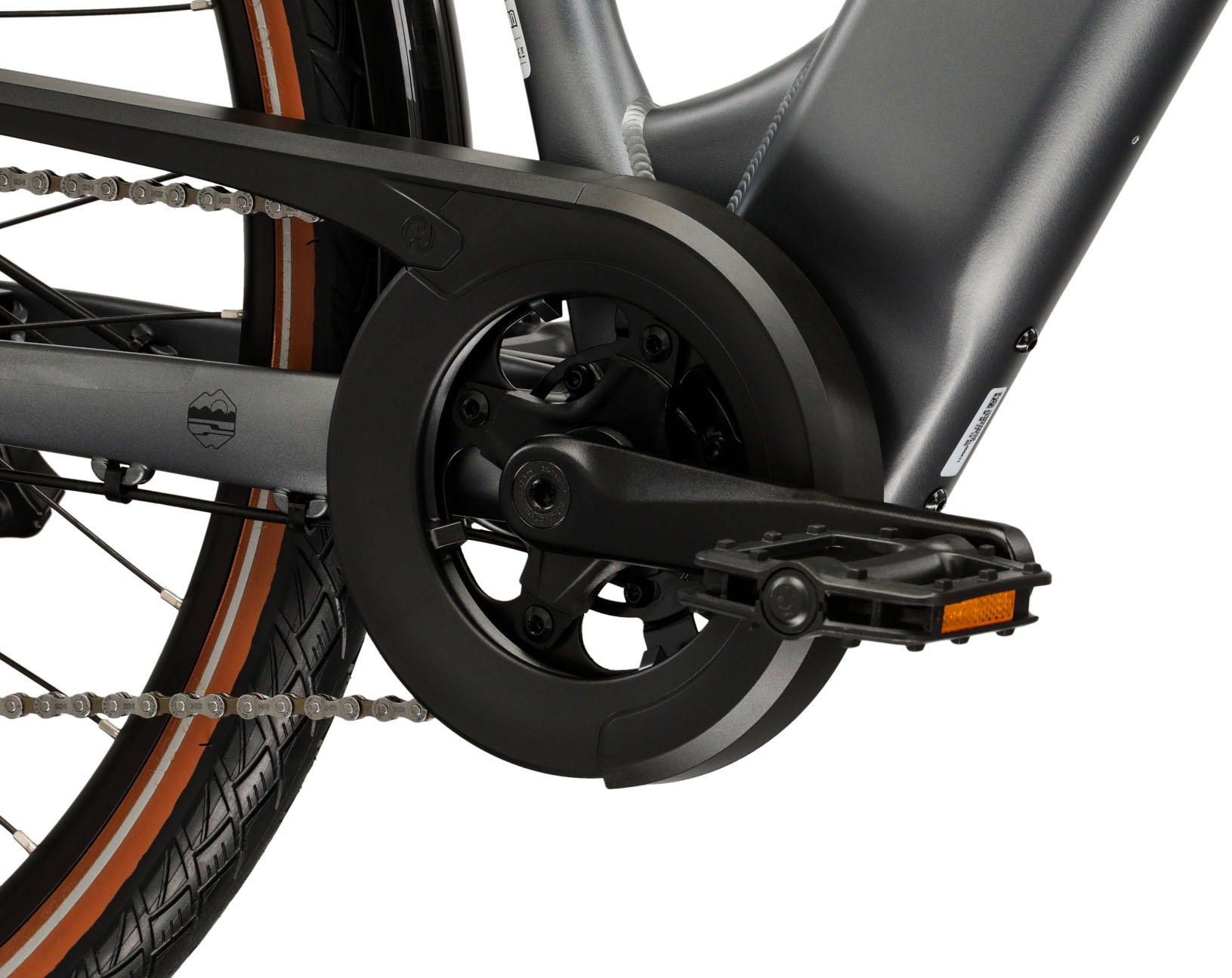 Kross E-Bike »E-Trekkingbike Damen Trans Hybrid 1.0 28" grau 8 Gänge«, 8 Gang, Shimano, ACERA M3020, Heckmotor 250 W
