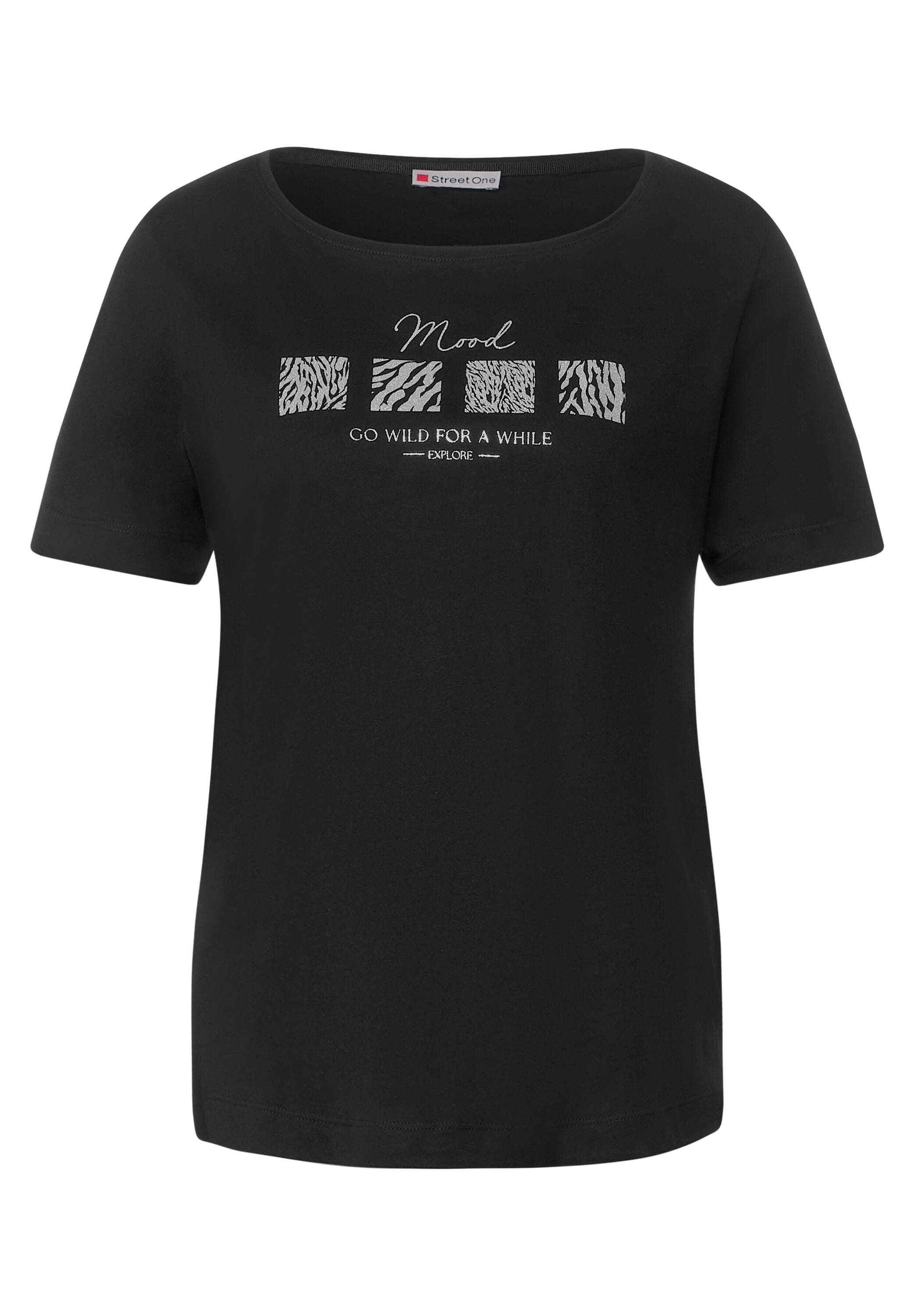 STREET ONE online Baumwolle bestellen T-Shirt, aus reiner