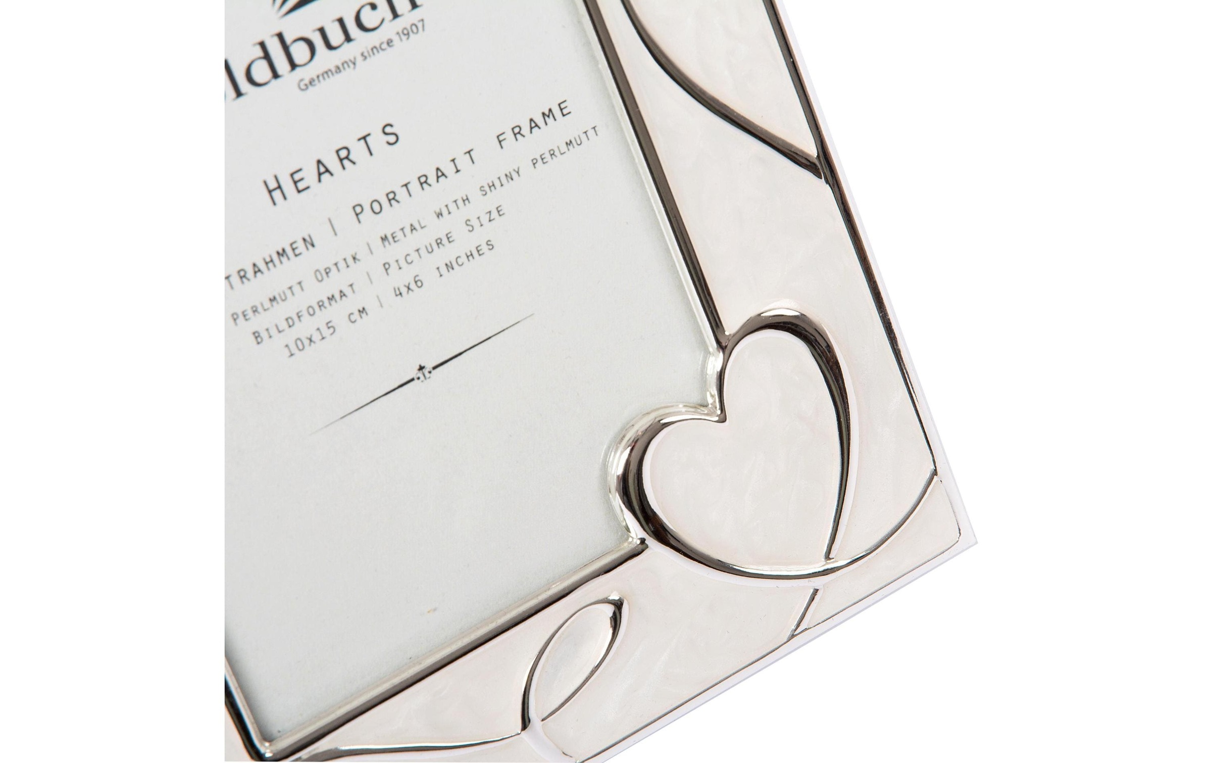 Goldbuch Bilderrahmen »Hearts Silber,«