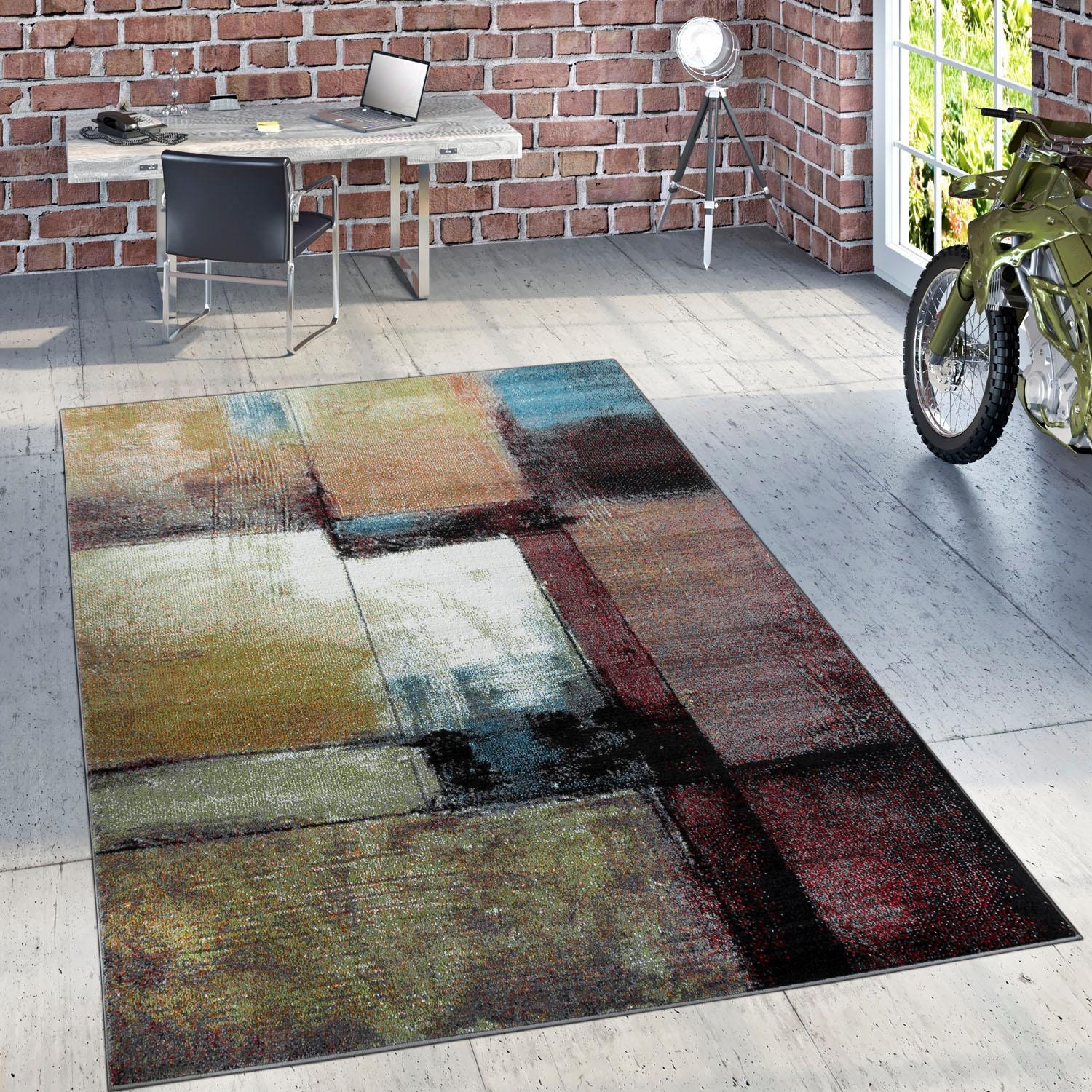 Paco Home Läufer »Gala 423«, rechteckig, 13 mm Höhe, Teppich-Läufer, Kurzflor, modernes Design