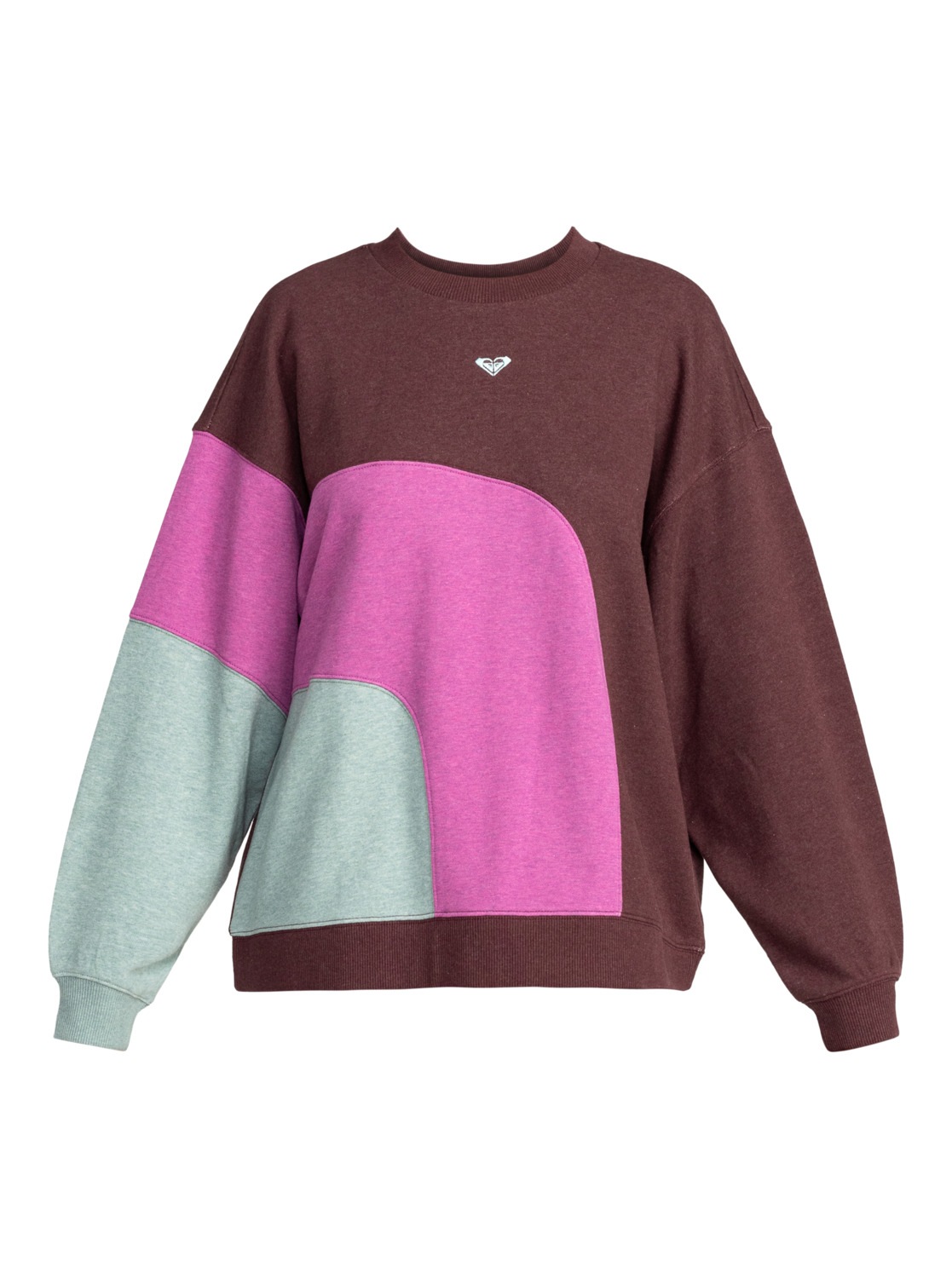 Sweatshirt „Happy Daize“, Gr. XS, Bitter Chocolate