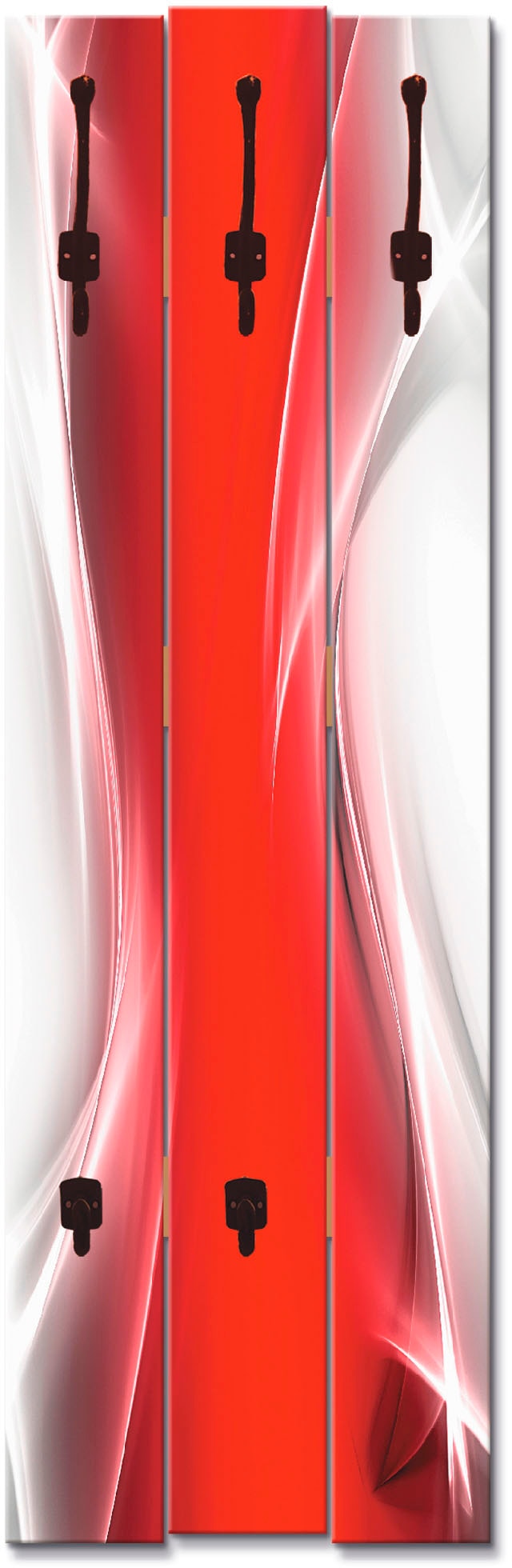Artland Garderobenleiste »Kreatives Element Rot für Ihr Art-Design«, teilmo günstig online kaufen