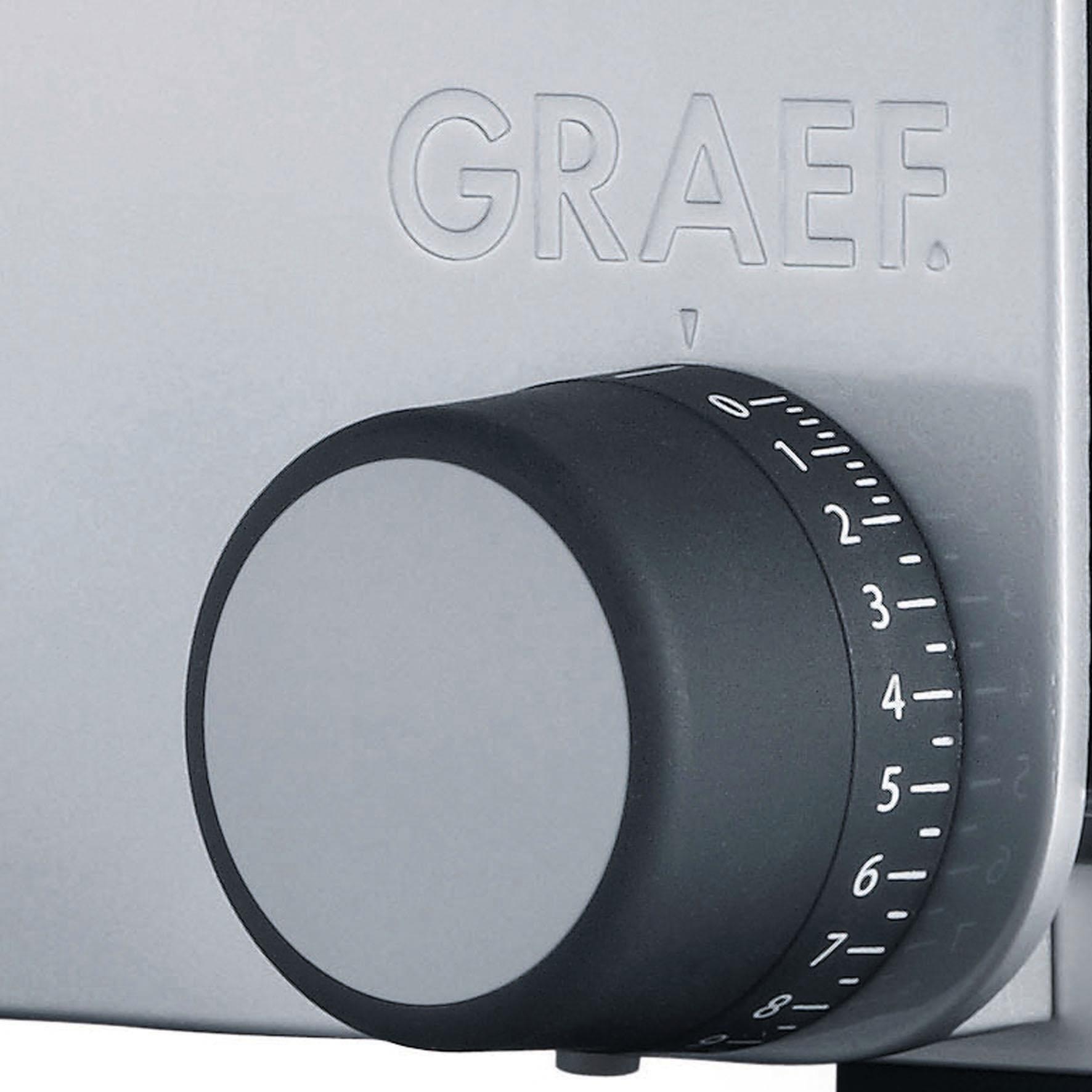 Graef Allesschneider »Vivo 24 TWIN-KOMBI«, 170 W, Gratis Schinkenmesser&Messerschärfer Wert 79,98 UVP