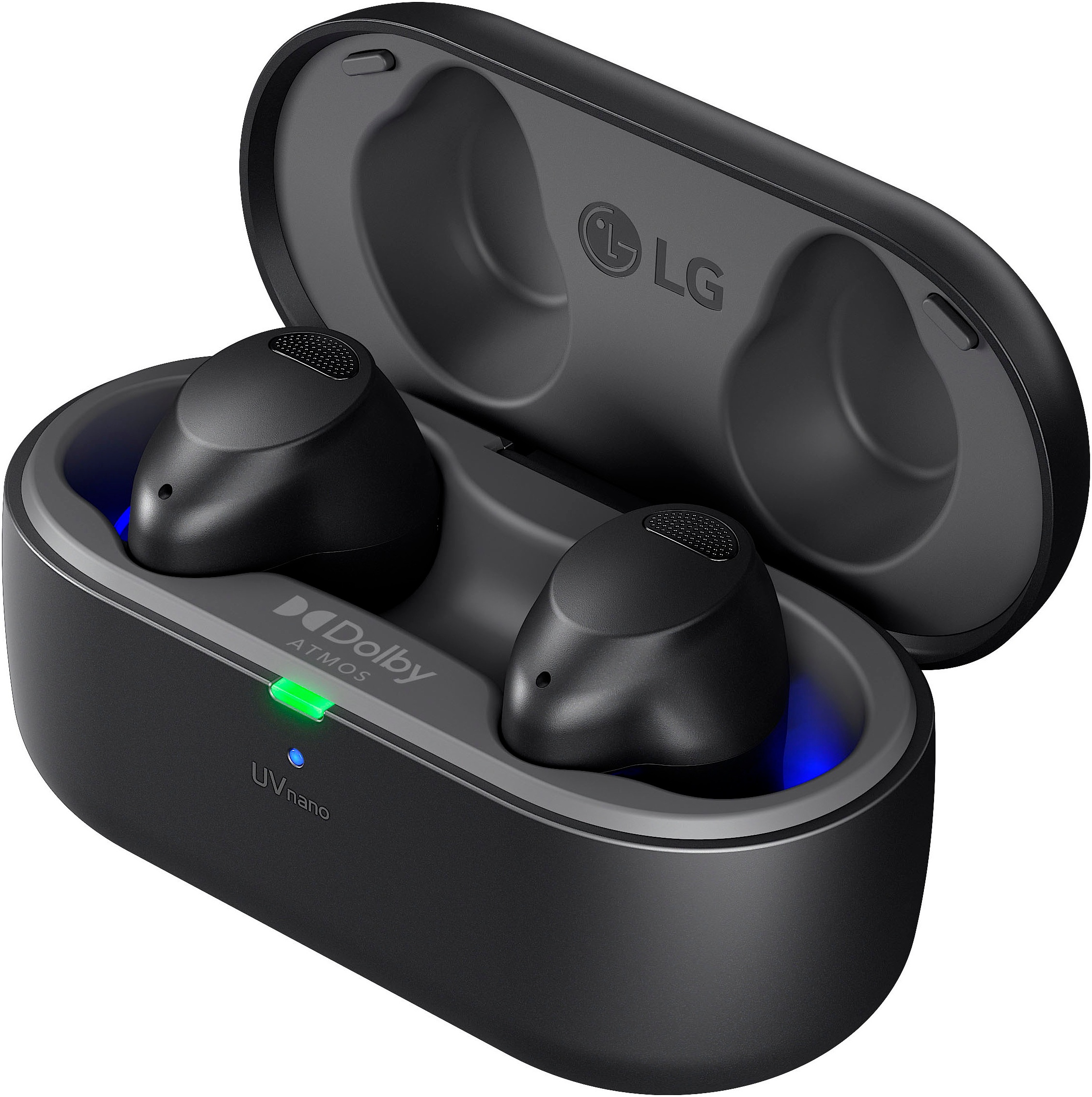 LG wireless In-Ear-Kopfhörer »TONE Free T90S«, Bluetooth-aptX Bluetooth, Active Noise Cancelling (ANC)-LED Ladestandsanzeige-UV-Reinigung-kompatibel mit Siri