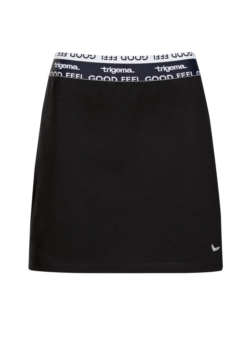 Trigema Jerseyrock »TRIGEMA Rock in Waffeloptik« 1 Stk.