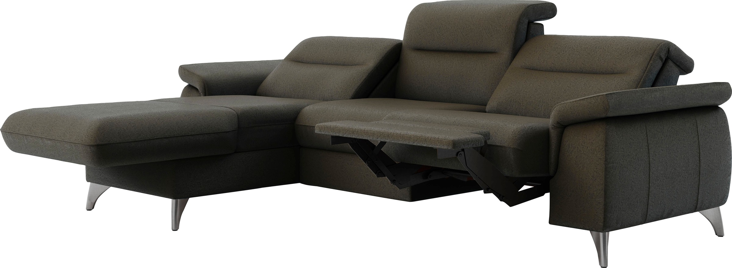 sit&more Ecksofa »Astoria L-Form«, wahlweise mit motorischer Relaxfunktion