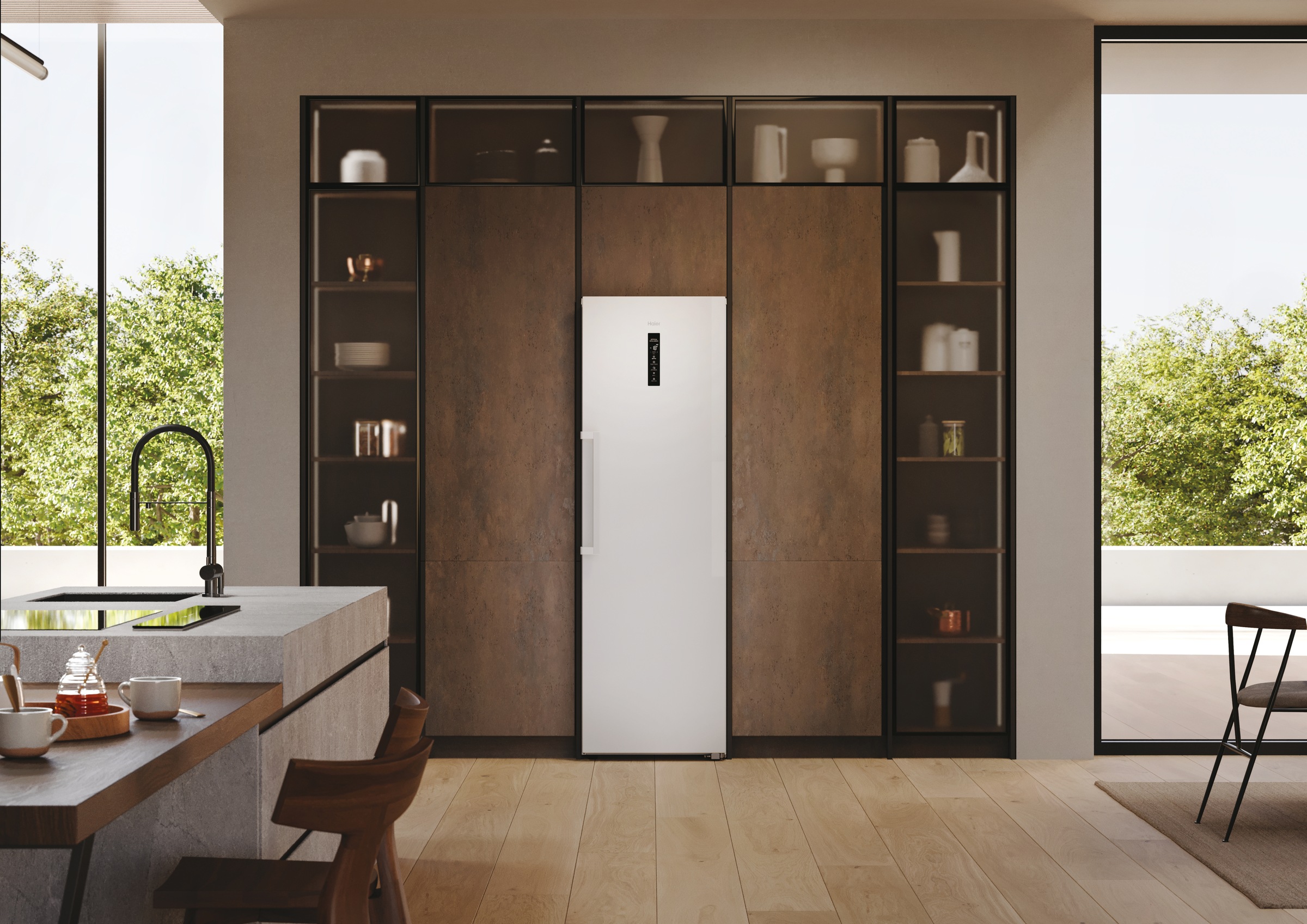 Haier Gefrierschrank »H4F306WCH1«, 190 cm hoch, 60 cm breit, TWIST ICE MAKER