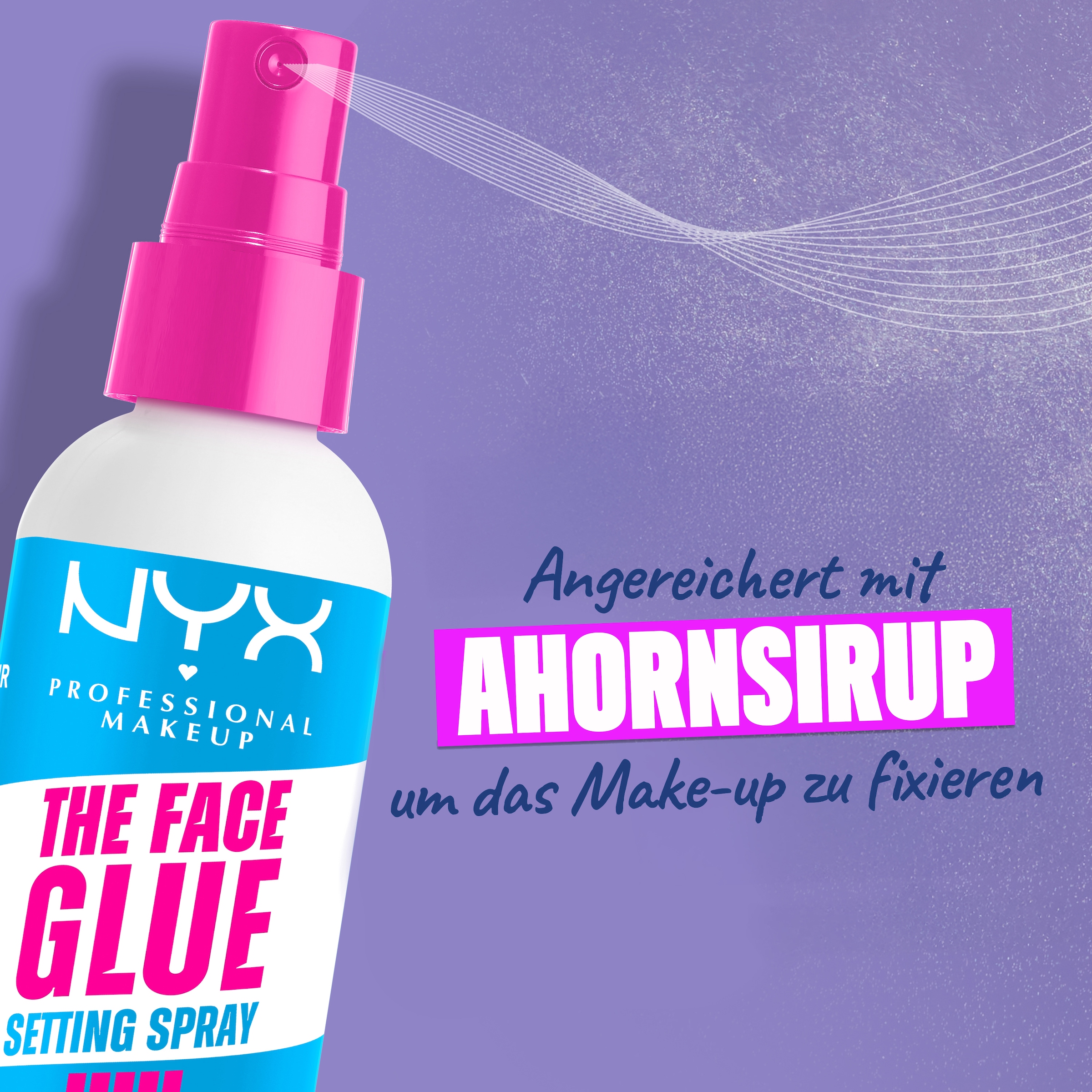 NYX Fixierspray »NYX Professional Makeup The Face Glue Setting Spray«
