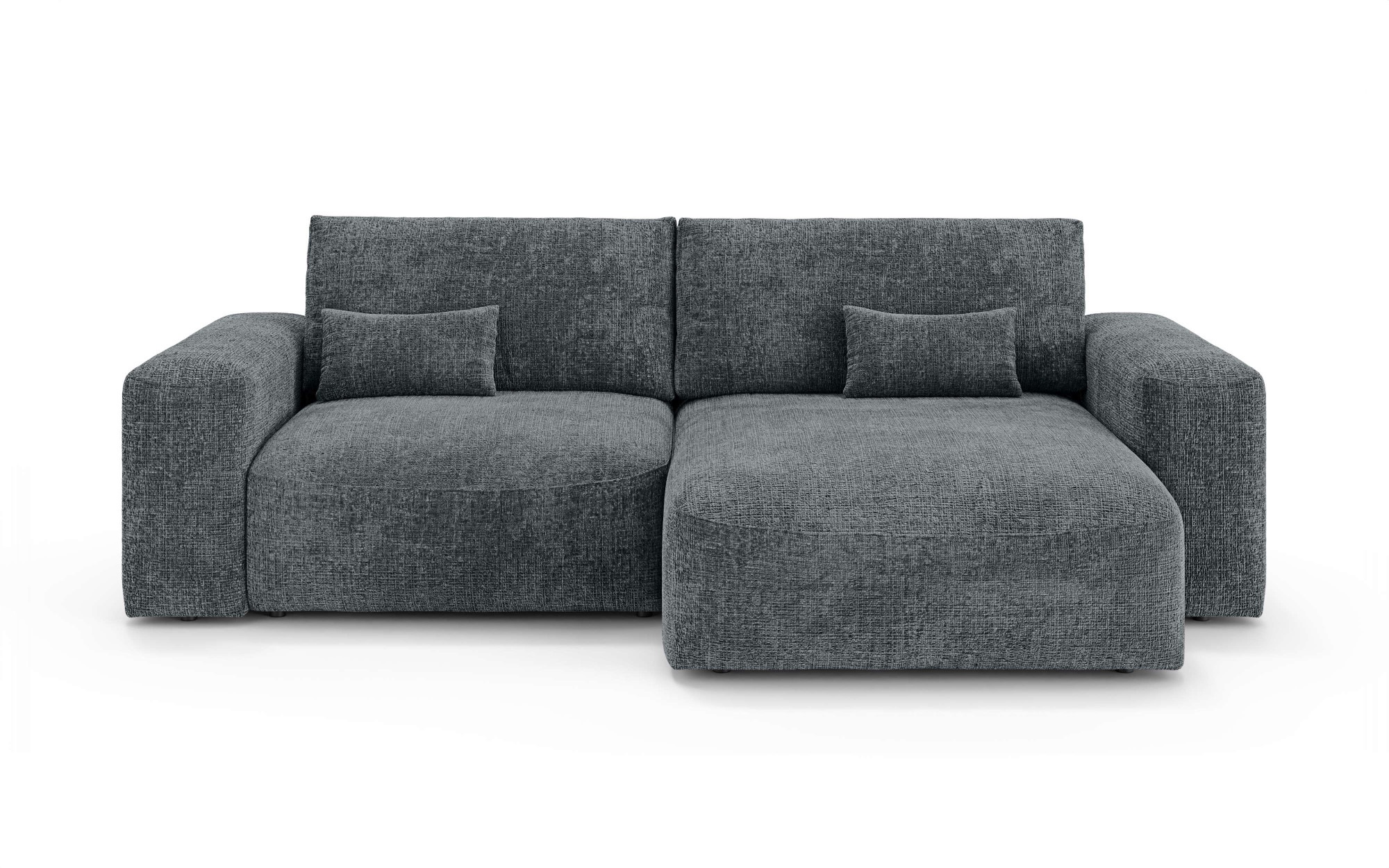 OTTO home Ecksofa »MATTS Schlafsofa mit Bettkasten, Maße B/T/H: 265/159/89 günstig online kaufen