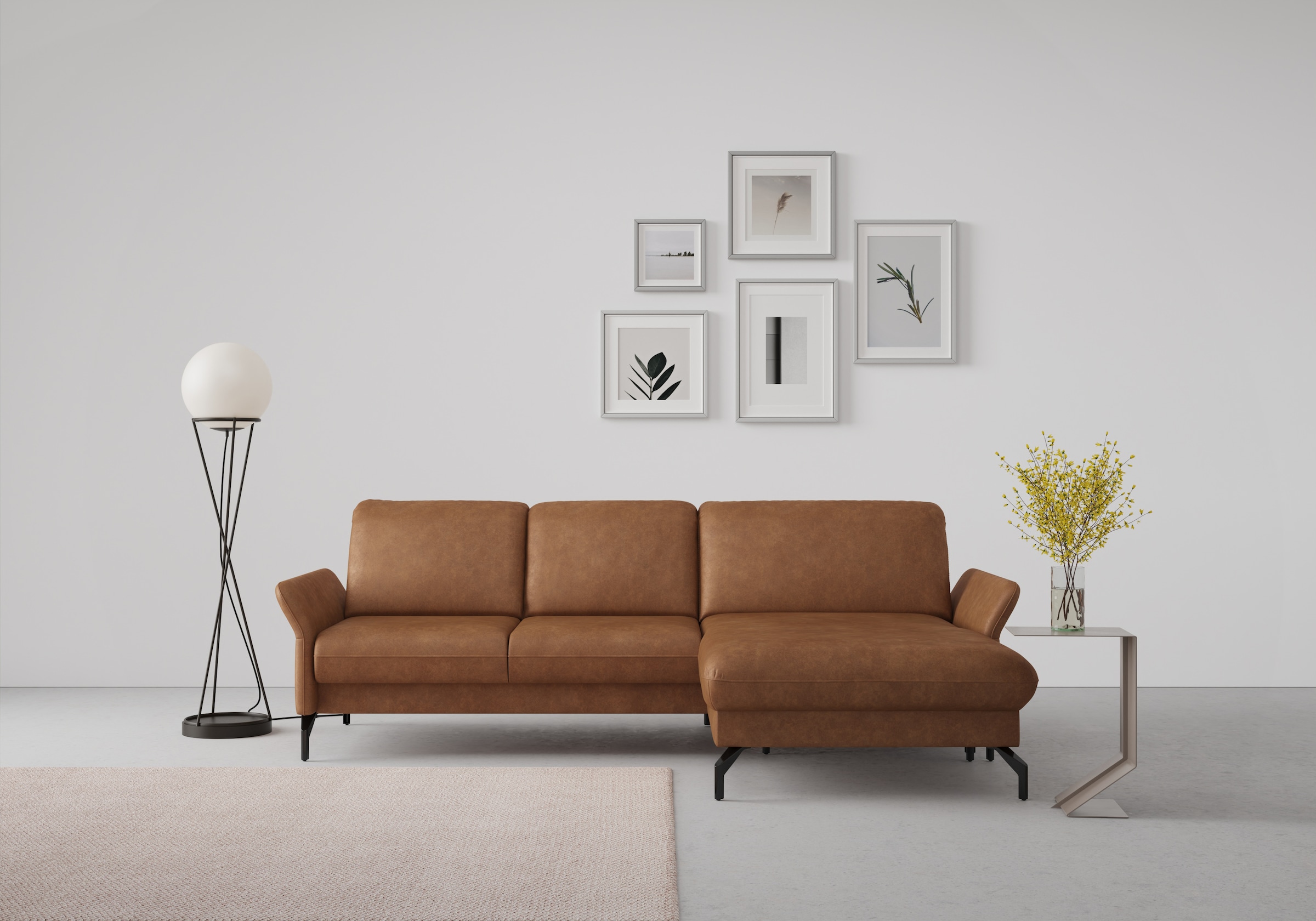 sit&more Ecksofa »Fashion L-Form« wahlweise mit Kopfteilverstellung und Vor günstig online kaufen