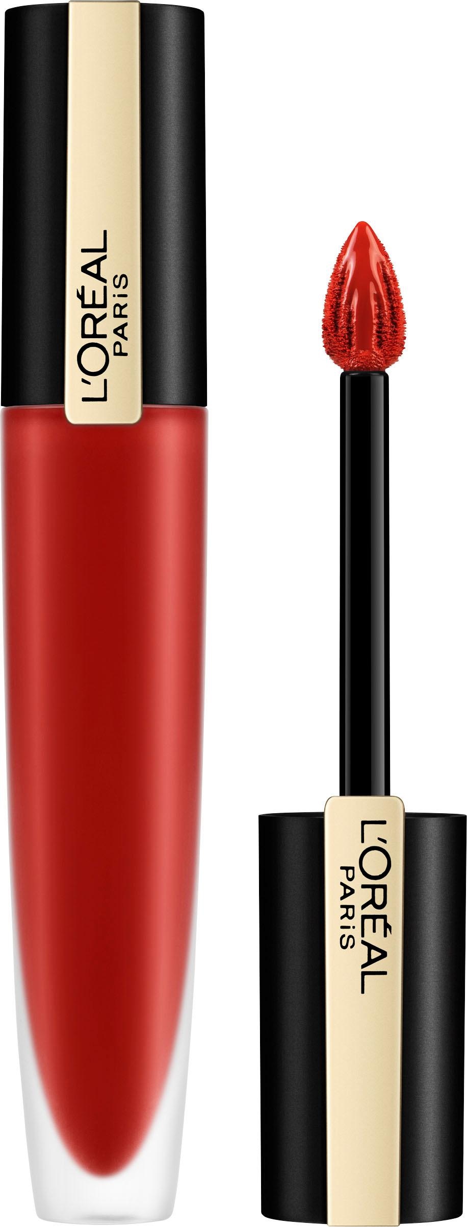 L'ORÉAL PARIS Lippenstift »Rouge Signatur«, mit natürlichen Inhaltstoffen