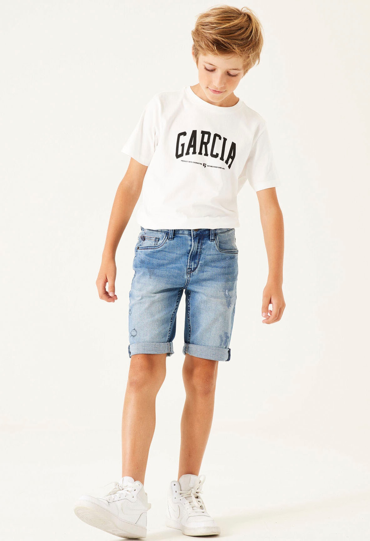 Bild von Garcia Jeansshorts »Tavio«, mit Used-Effekten