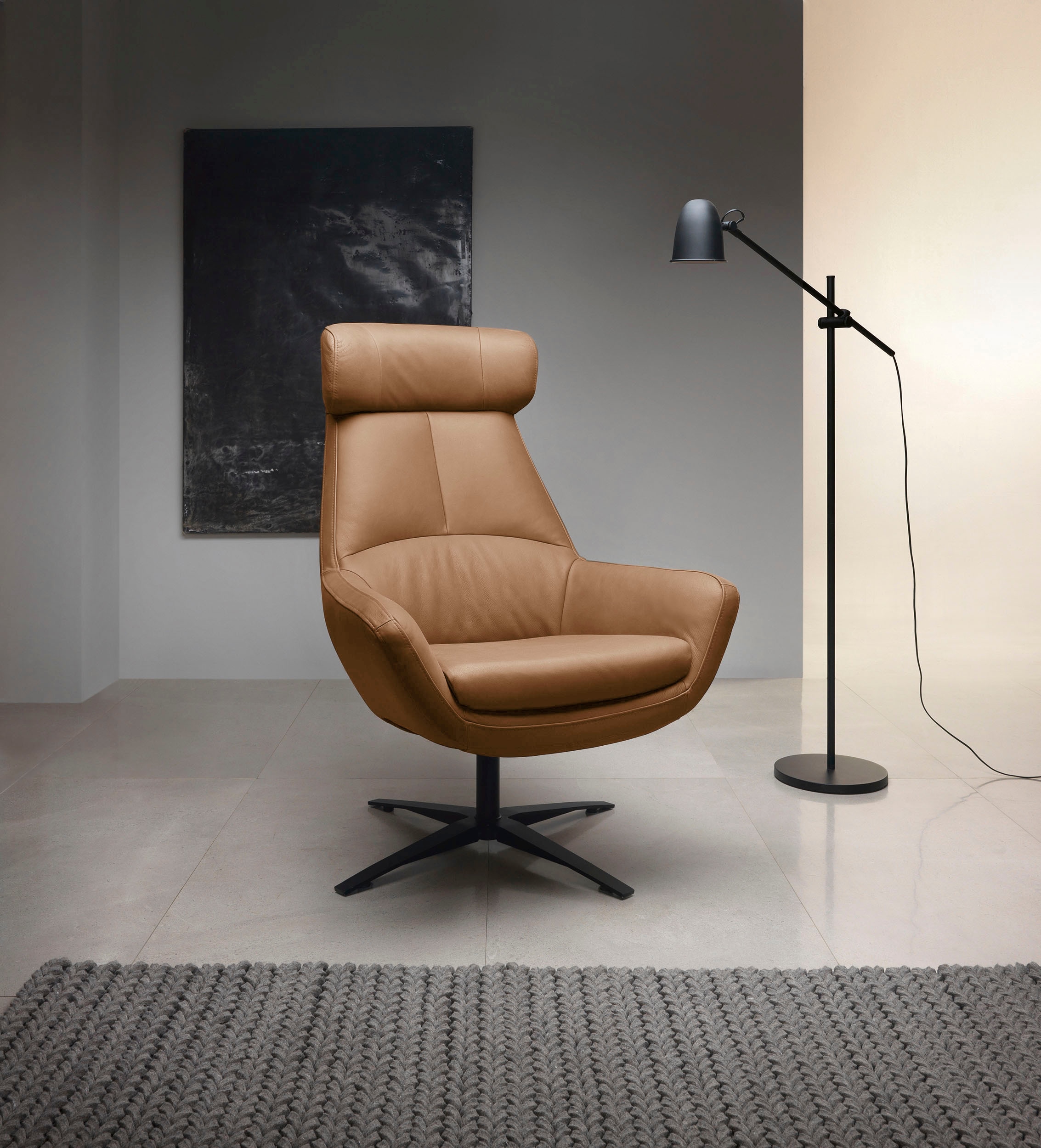 BETYPE Drehsessel »Be Organic High Back, Loungesessel, Hochlehnsessel«, in günstig online kaufen