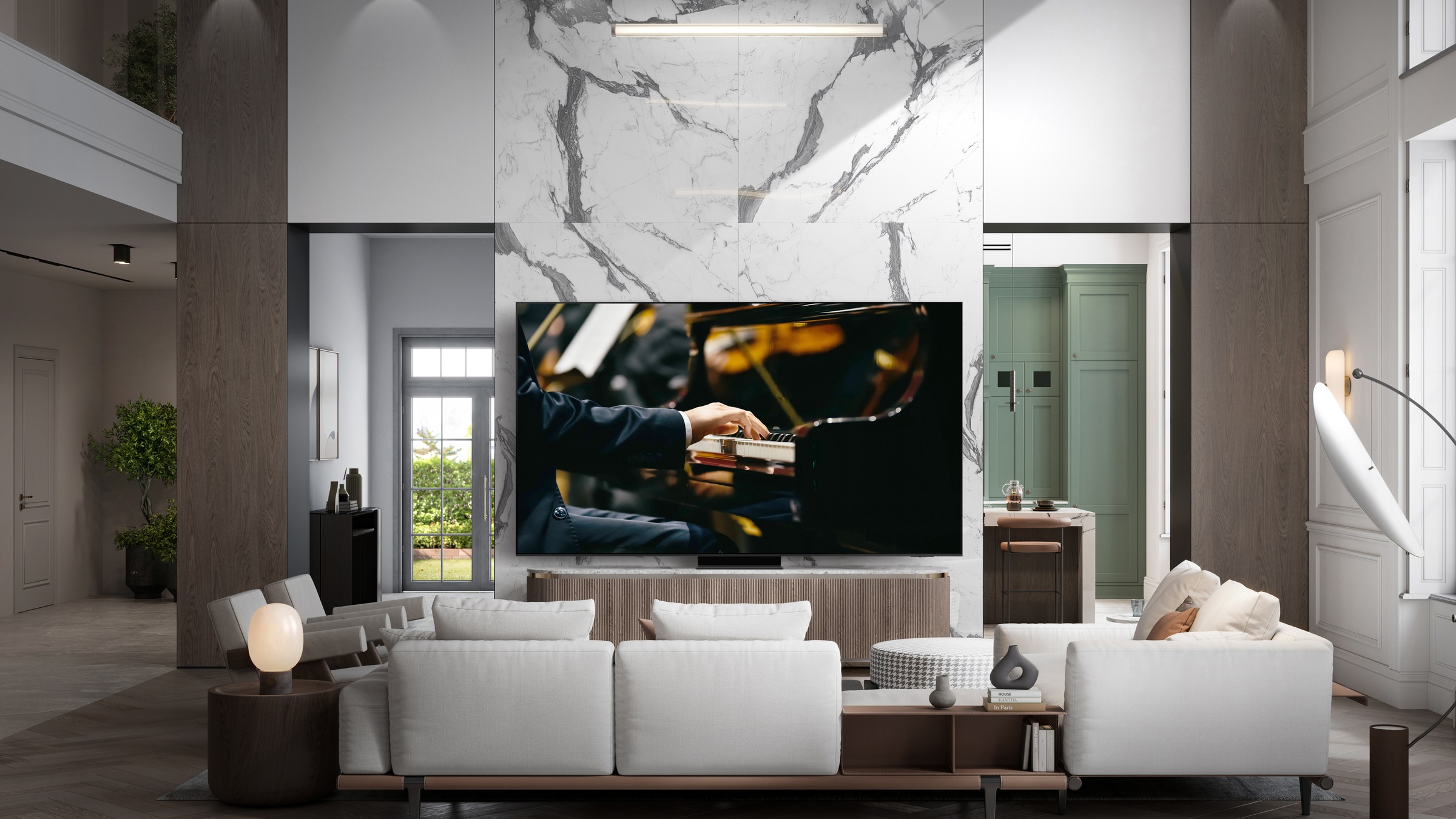 Samsung QLED-Fernseher »GQ98QN990CT«, 8K, Smart-TV