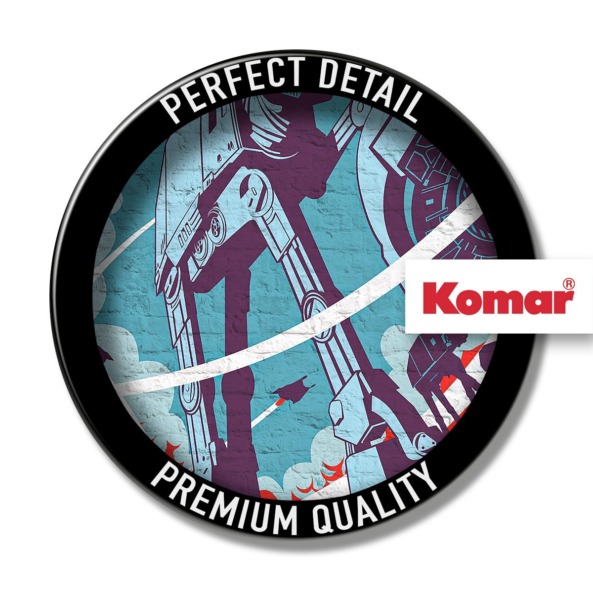 Komar Fototapete »Digitaldruck Fototapete - Star Wars Classic - Größe 200 x 280 cm« Comic | bedruckt glatt