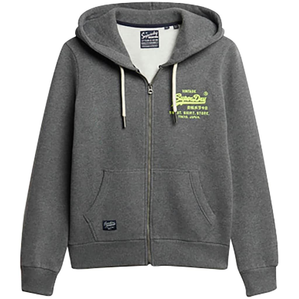 Superdry Kapuzensweatjacke »NEON VL ZIPHOOD«