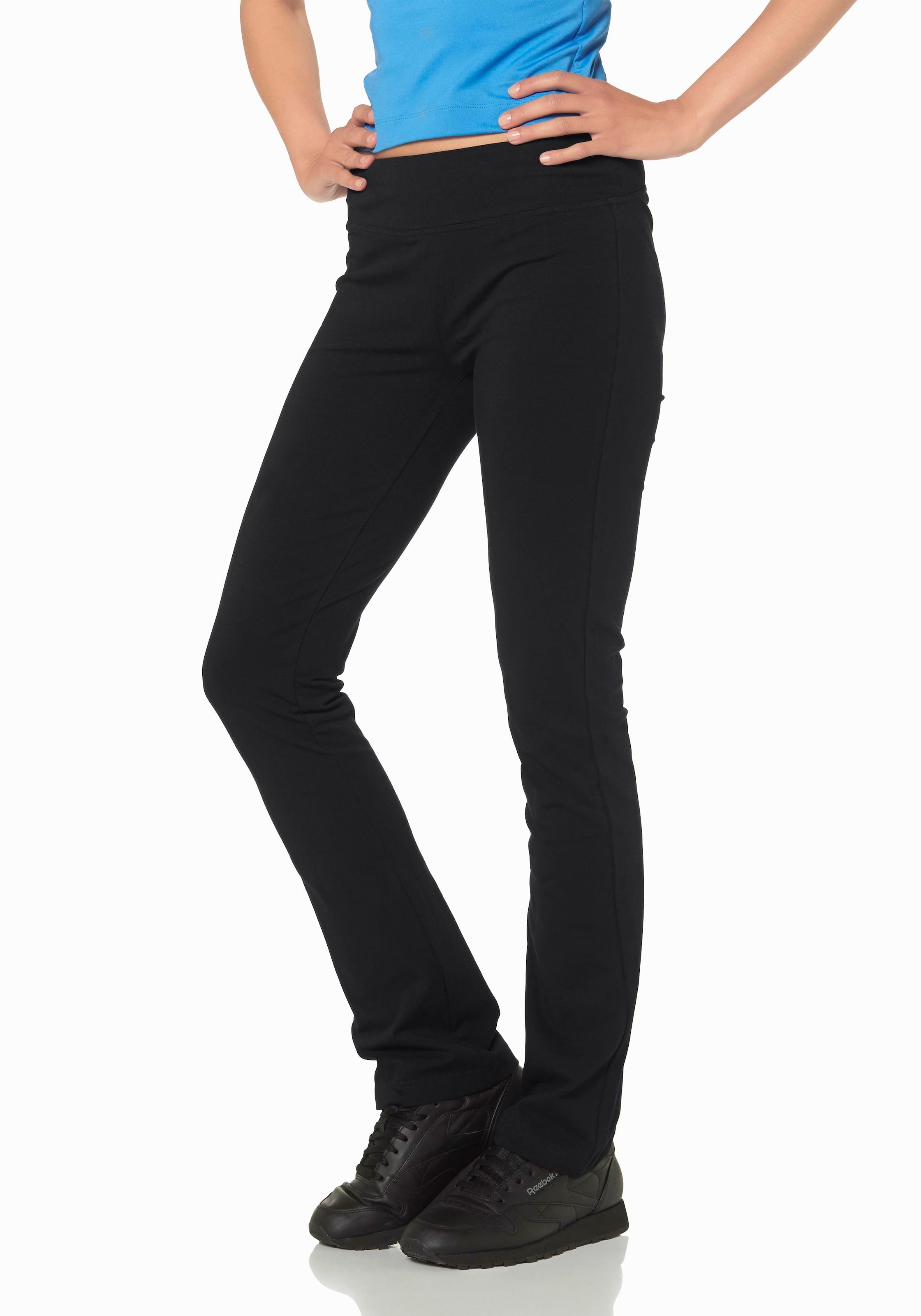 Leggings mit versteckter Bundtasche, Gr. 100 - K + L Gr, schwarz (Kurz- & Langgrößen) K + L Gr