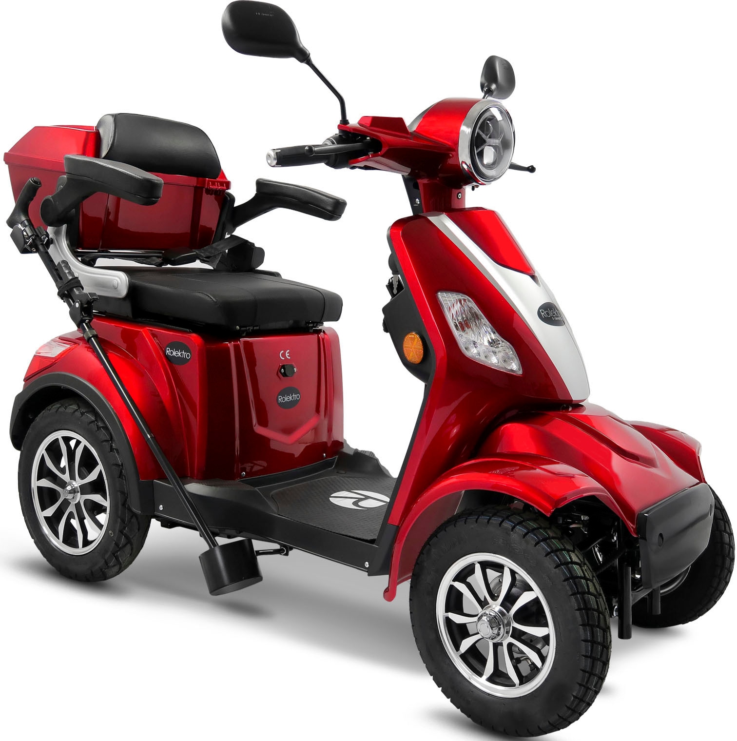 Rolektro Elektromobil »Rolektro E-Quad 15 V.3 Lithium«, (mit Topcase)