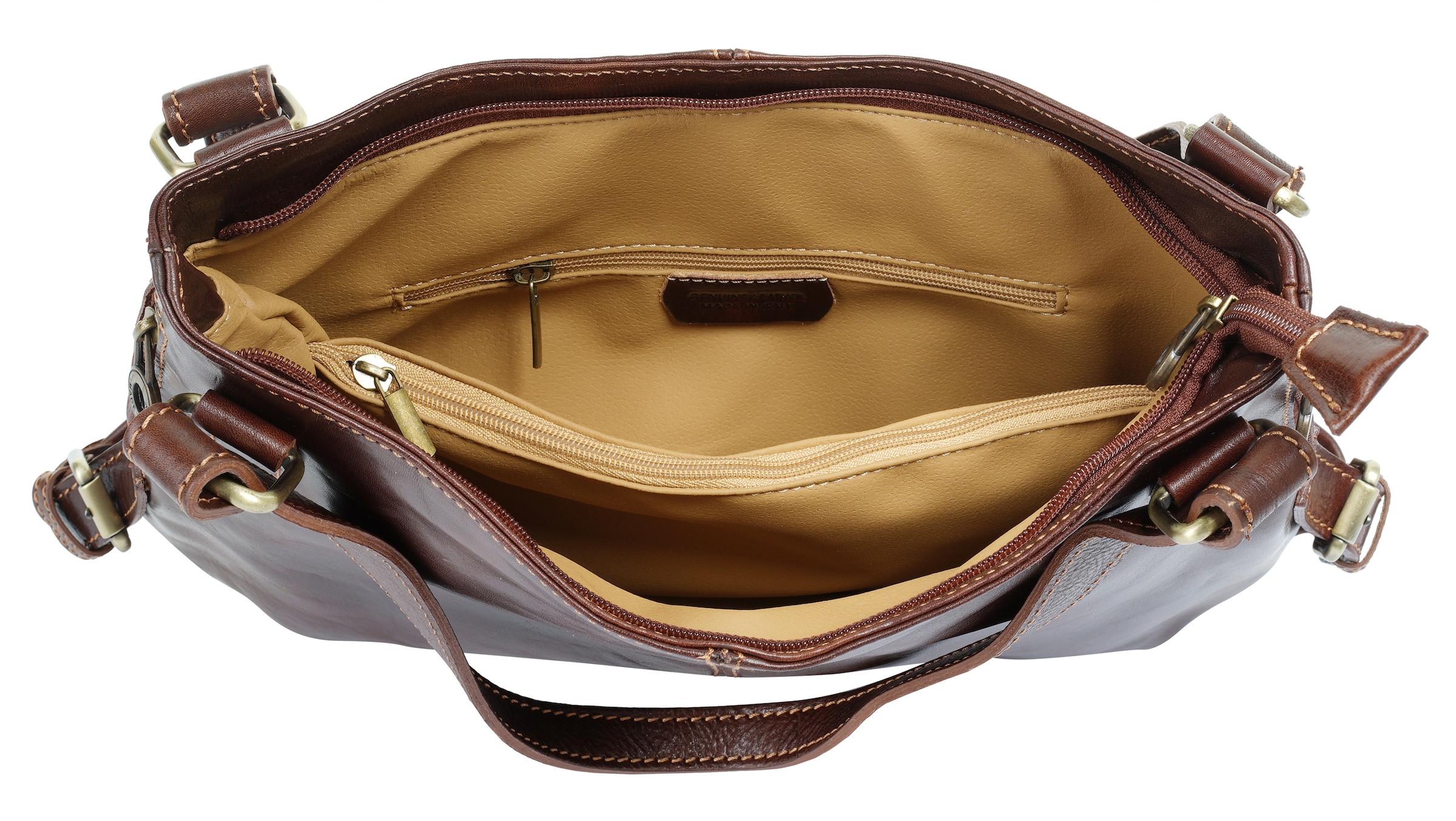 Piké Shopper, echt Leder, Made in Italy