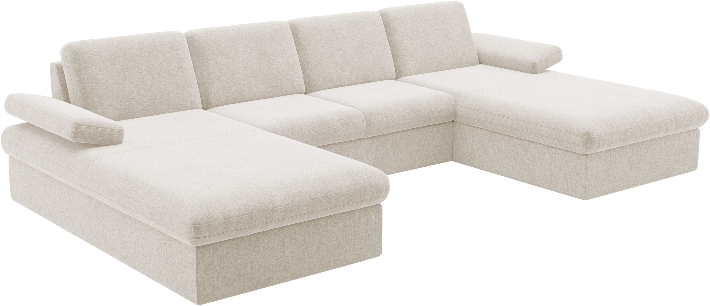 sit&more Wohnlandschaft »Moreno«, mit Armteilverstellung,wahlweise mit Bettfunktion