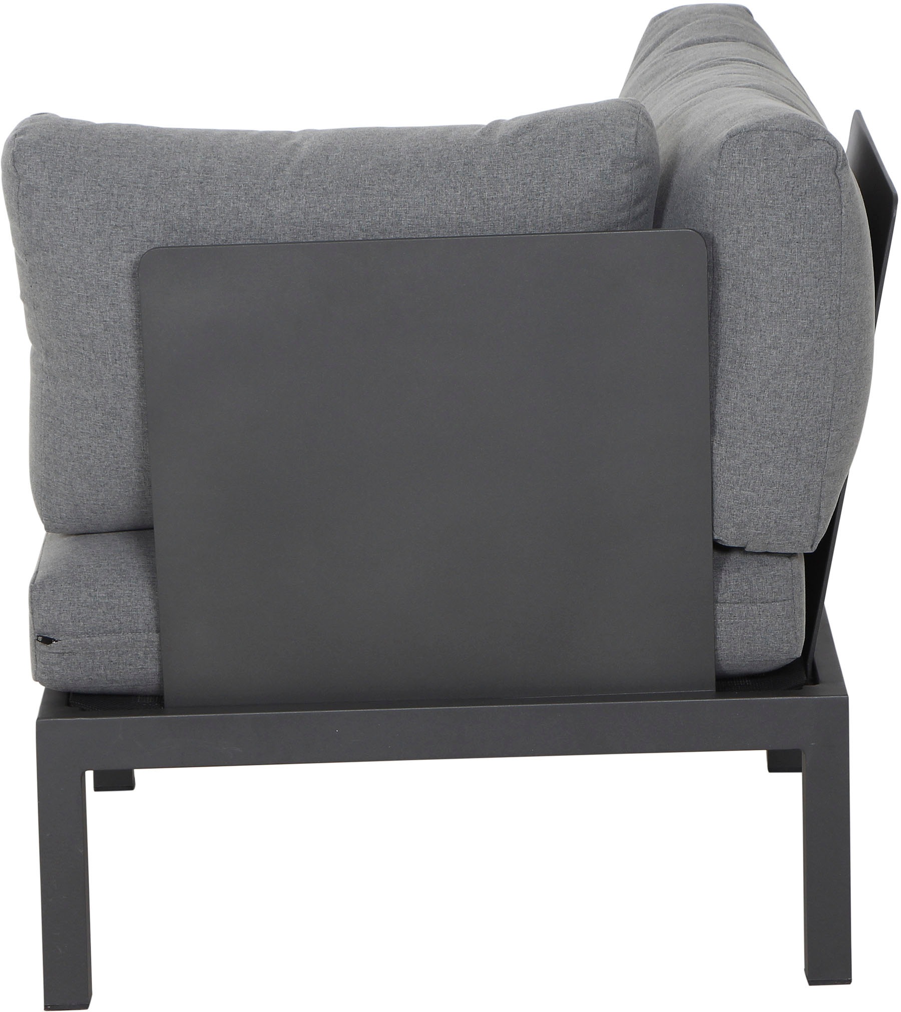 Siena Garden Gartenlounge-Set »Alvida«, (Set, 15 tlg.), best. aus 2 Sofas, 1 Ecksofa, 1 Tisch und 12 Kissen