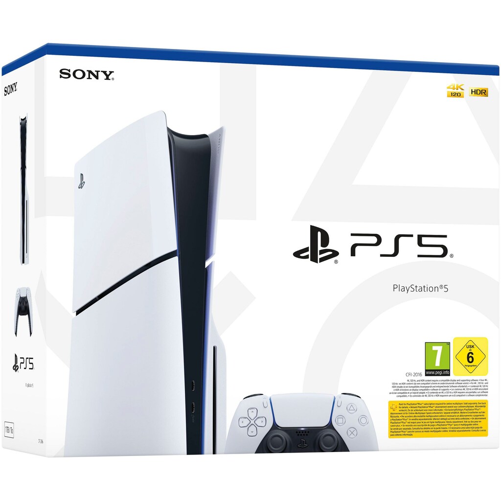 PlayStation 5 Spielekonsole »Disk Edition (Slim) + Final Fantasy VII Rebirth«